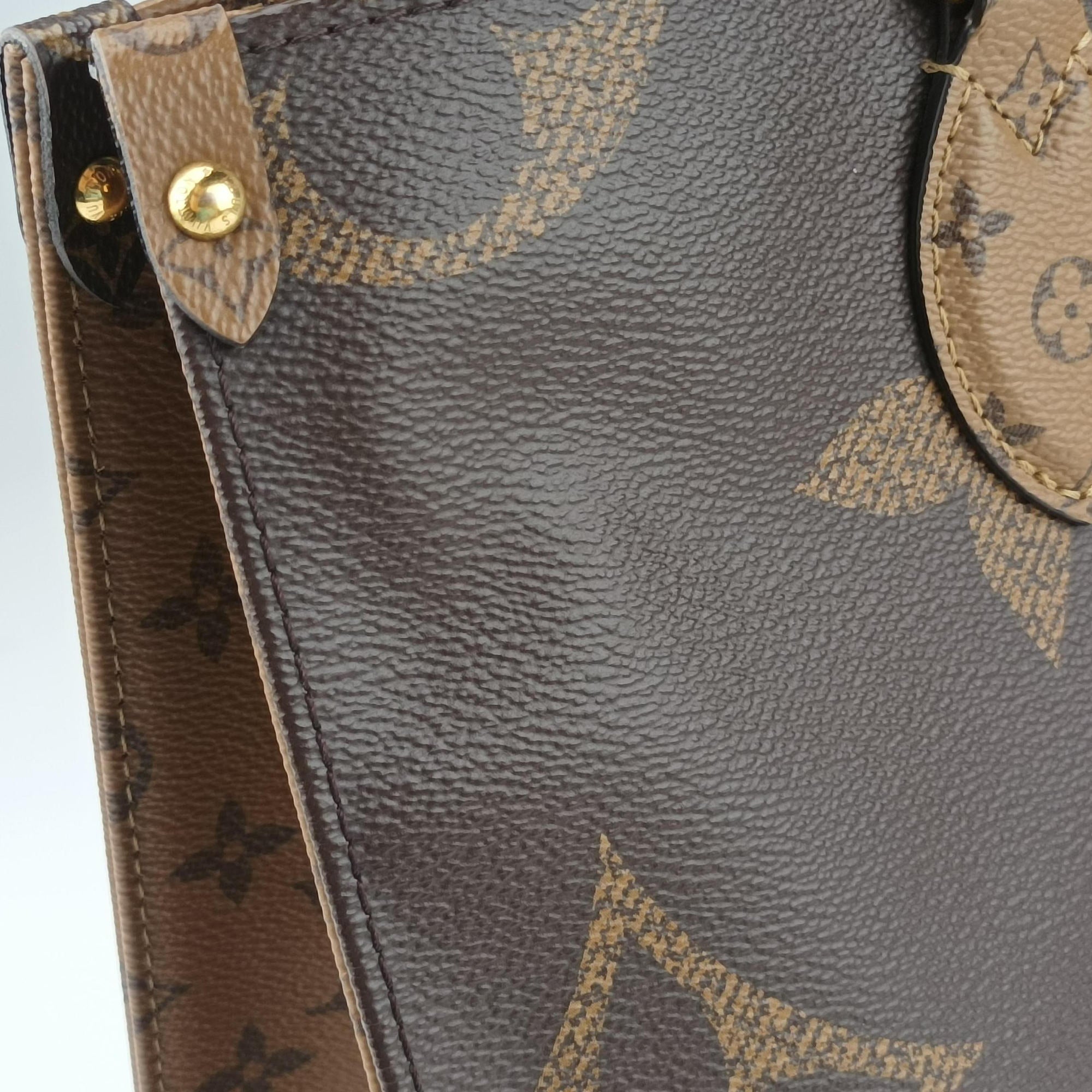 Pre-owned Louis Vuitton On the Go MM Monogram/Brown Monogram Canvas M45321 shoulderbag | stylenewstar