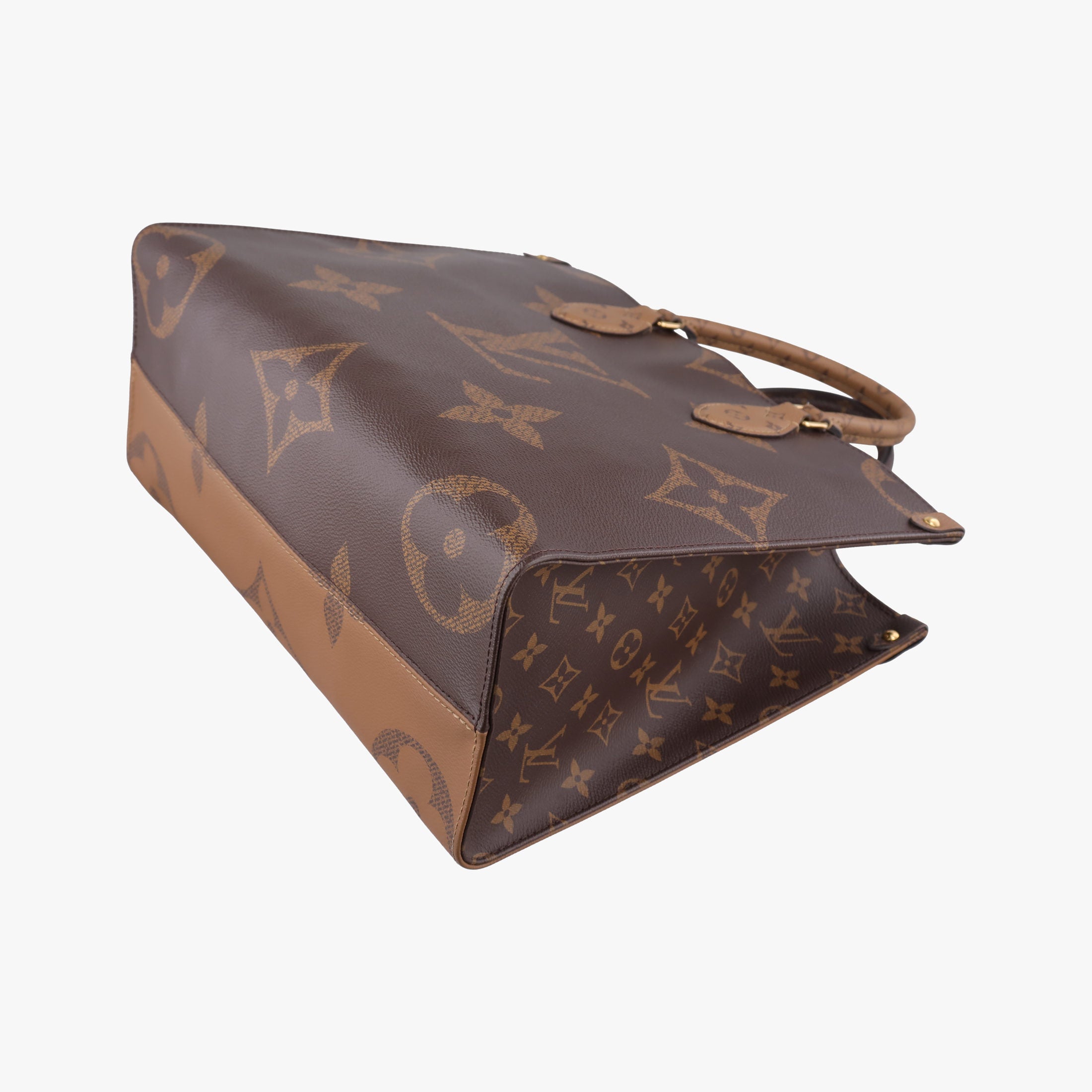 Pre-owned Louis Vuitton On the Go MM Monogram/Brown Monogram Canvas M45321 shoulderbag | stylenewstar