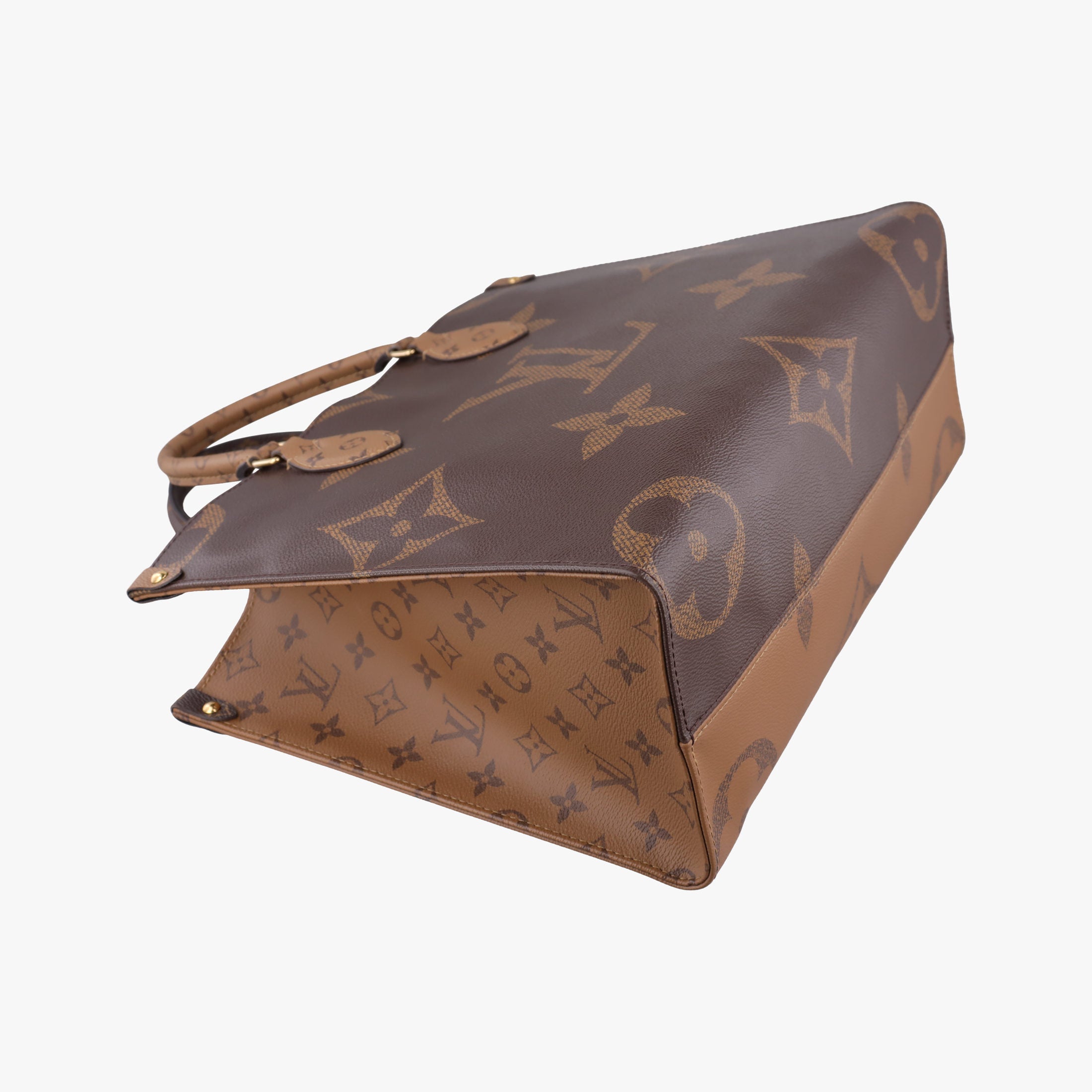 Pre-owned Louis Vuitton On the Go MM Monogram/Brown Monogram Canvas M45321 shoulderbag | stylenewstar