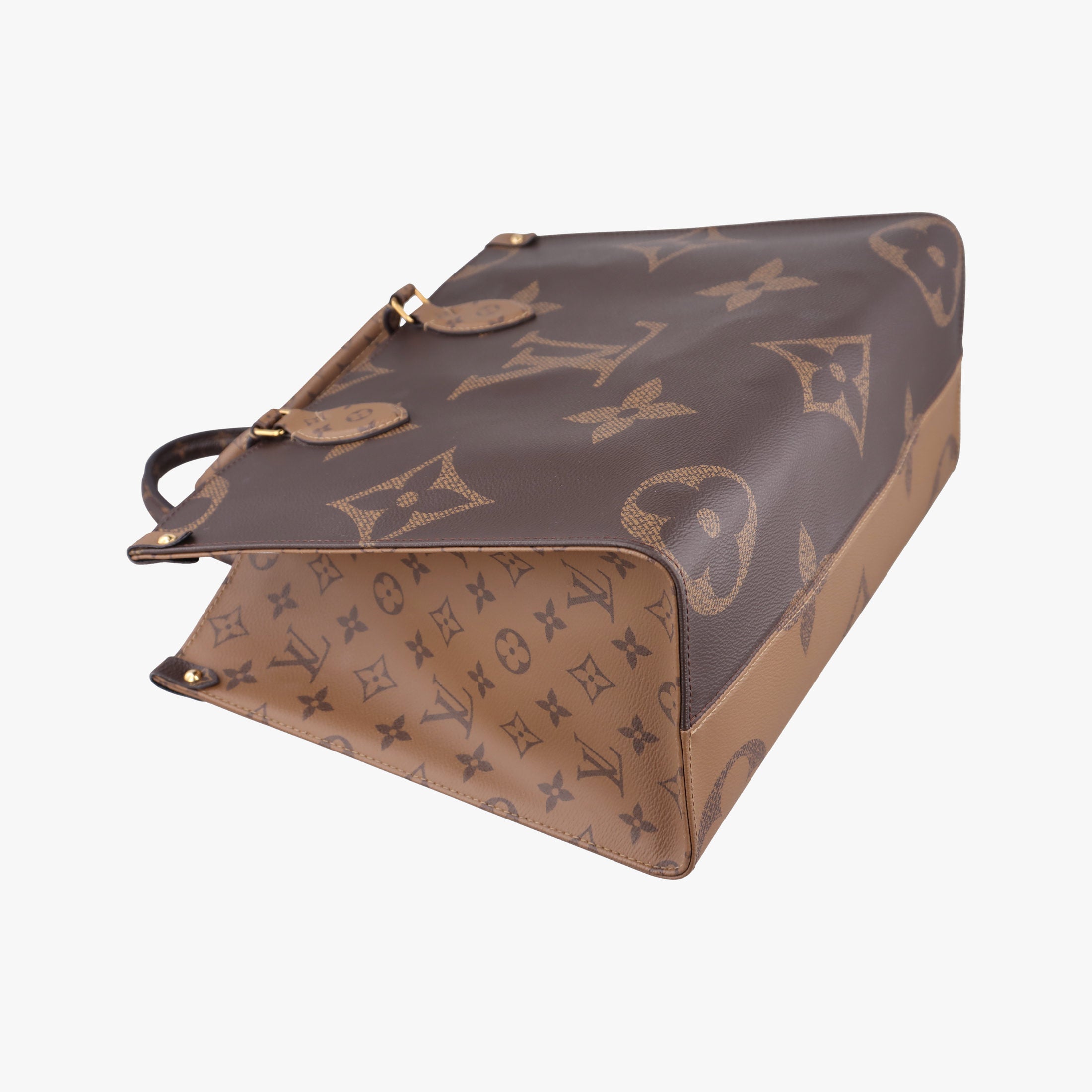 Pre-owned Louis Vuitton On the Go MM Monogram/Brown Monogram Canvas M45321 shoulderbag | stylenewstar