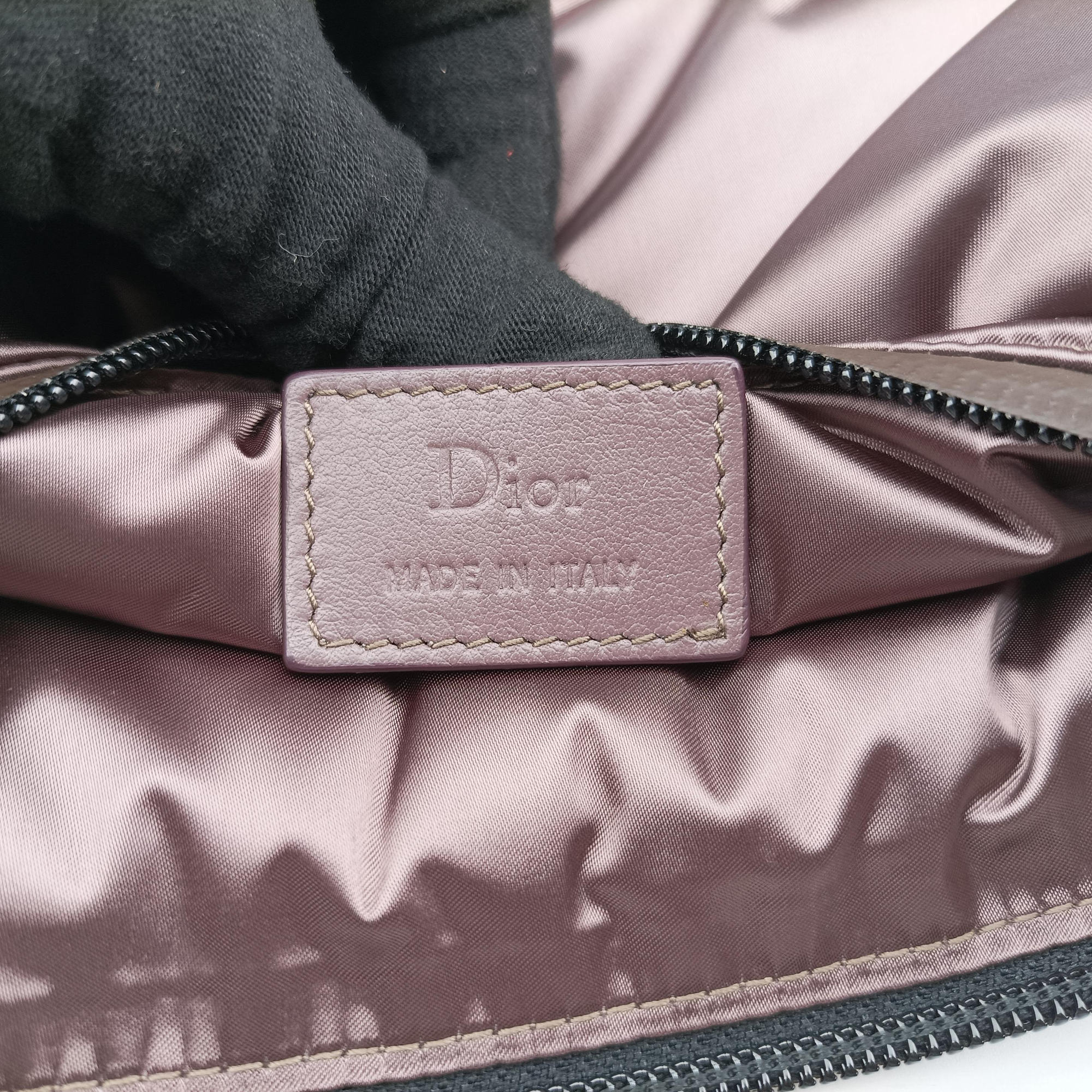 Pre-owned Christian Dior Saddle Brown nylon  bum bag/waist bag | stylenewstar