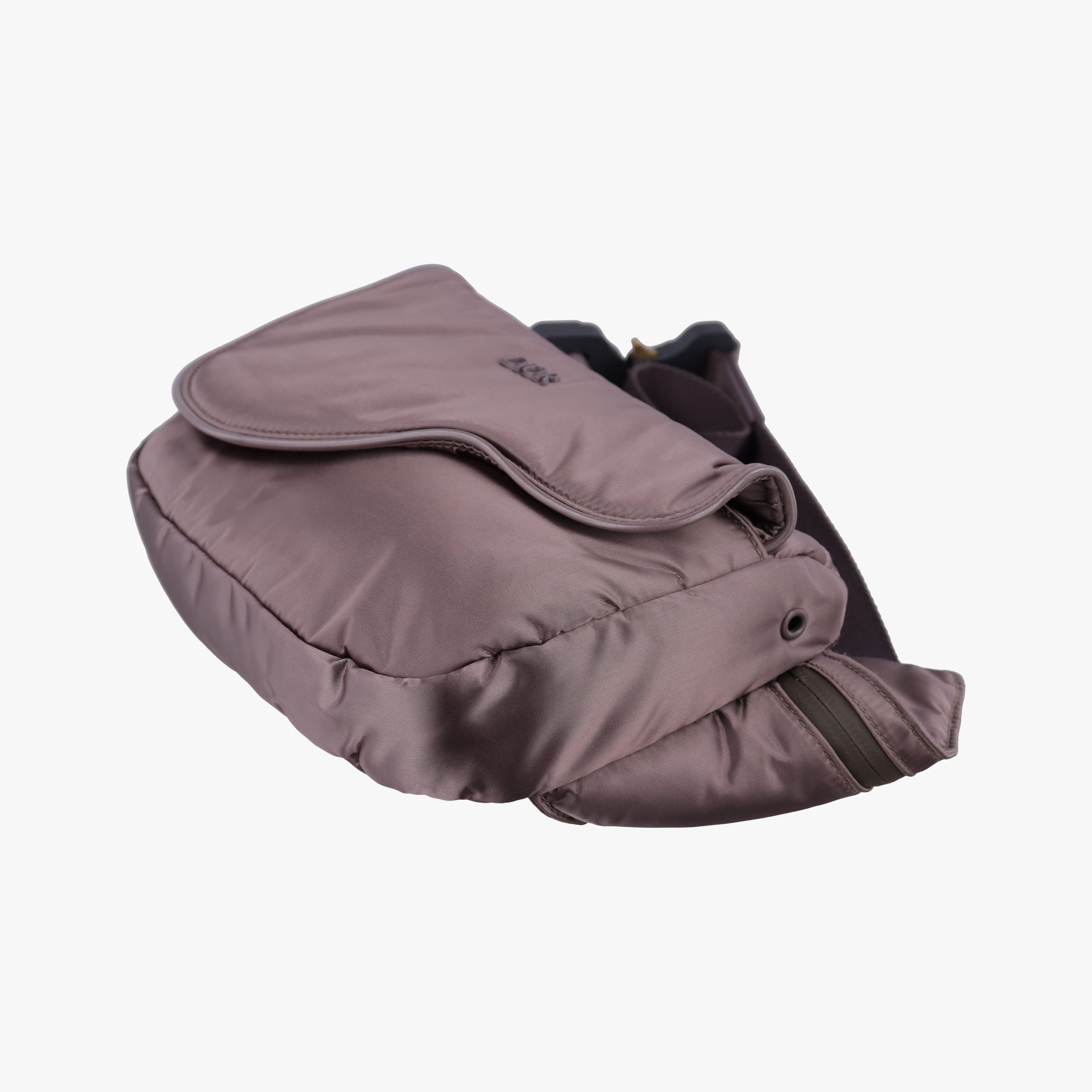 Pre-owned Christian Dior Saddle Brown nylon  bum bag/waist bag | stylenewstar