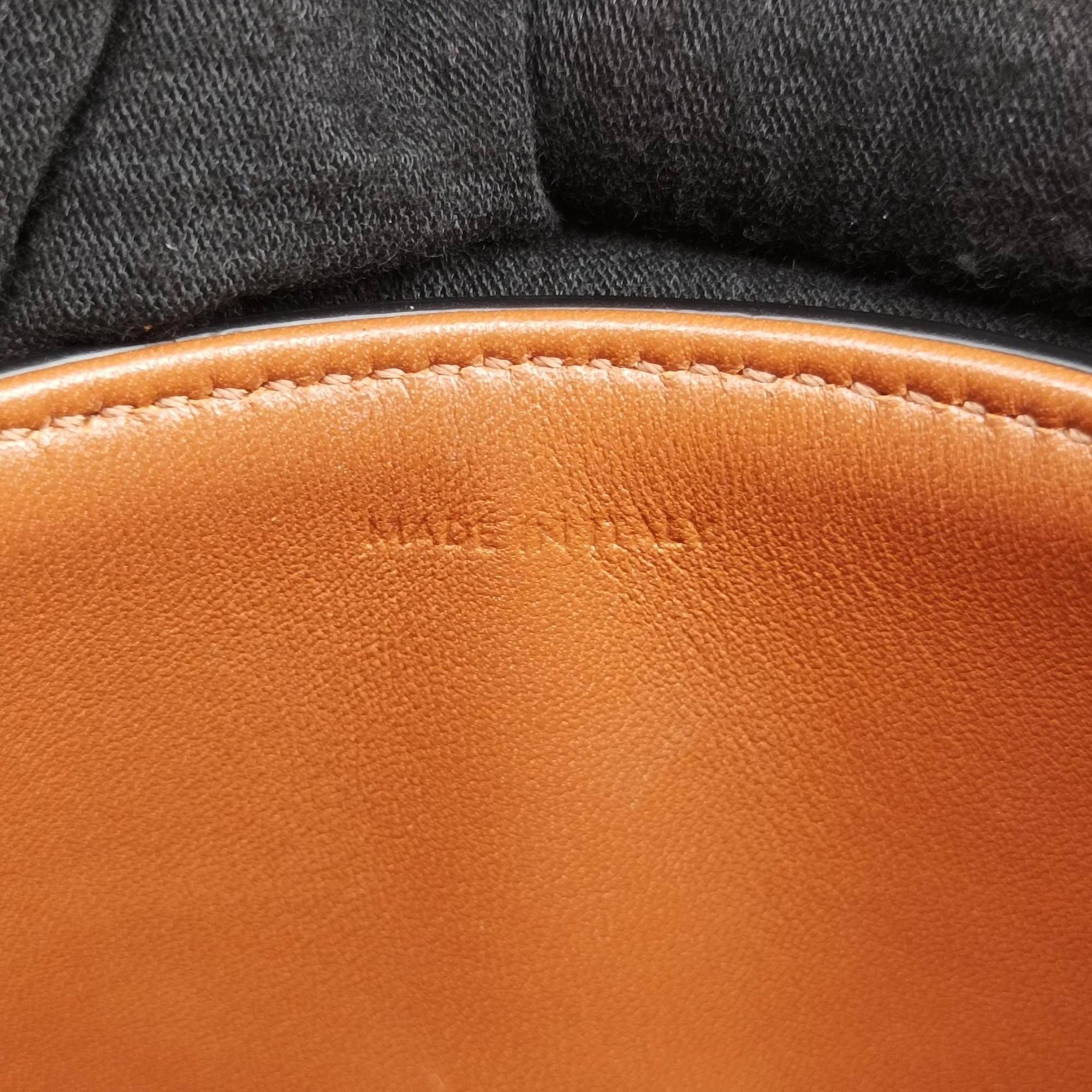 Pre-owned Celine Claude Triomphe Brown PVC coated canvas  shoulderbag | stylenewstar