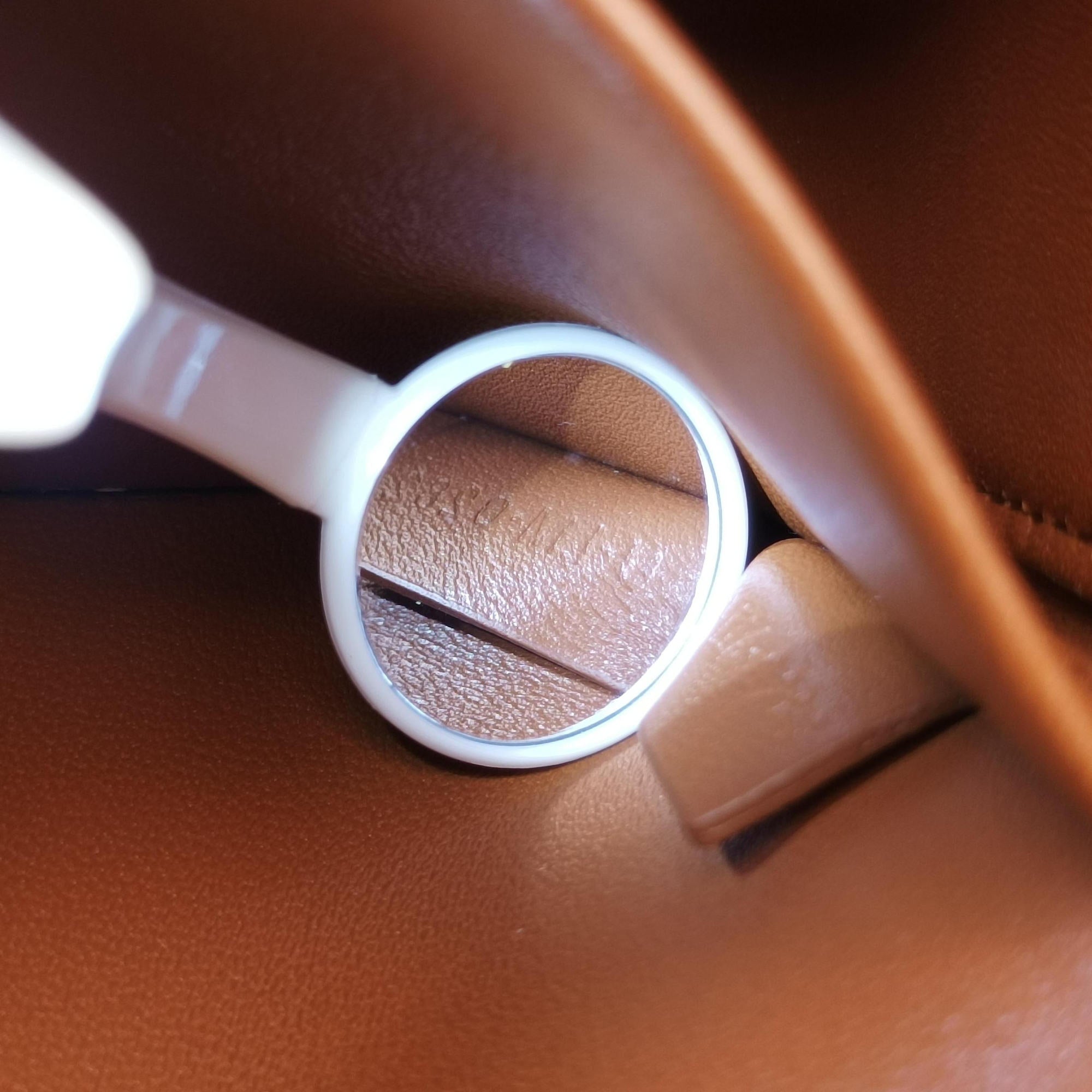 Pre-owned Celine Claude Triomphe Brown PVC coated canvas  shoulderbag | stylenewstar