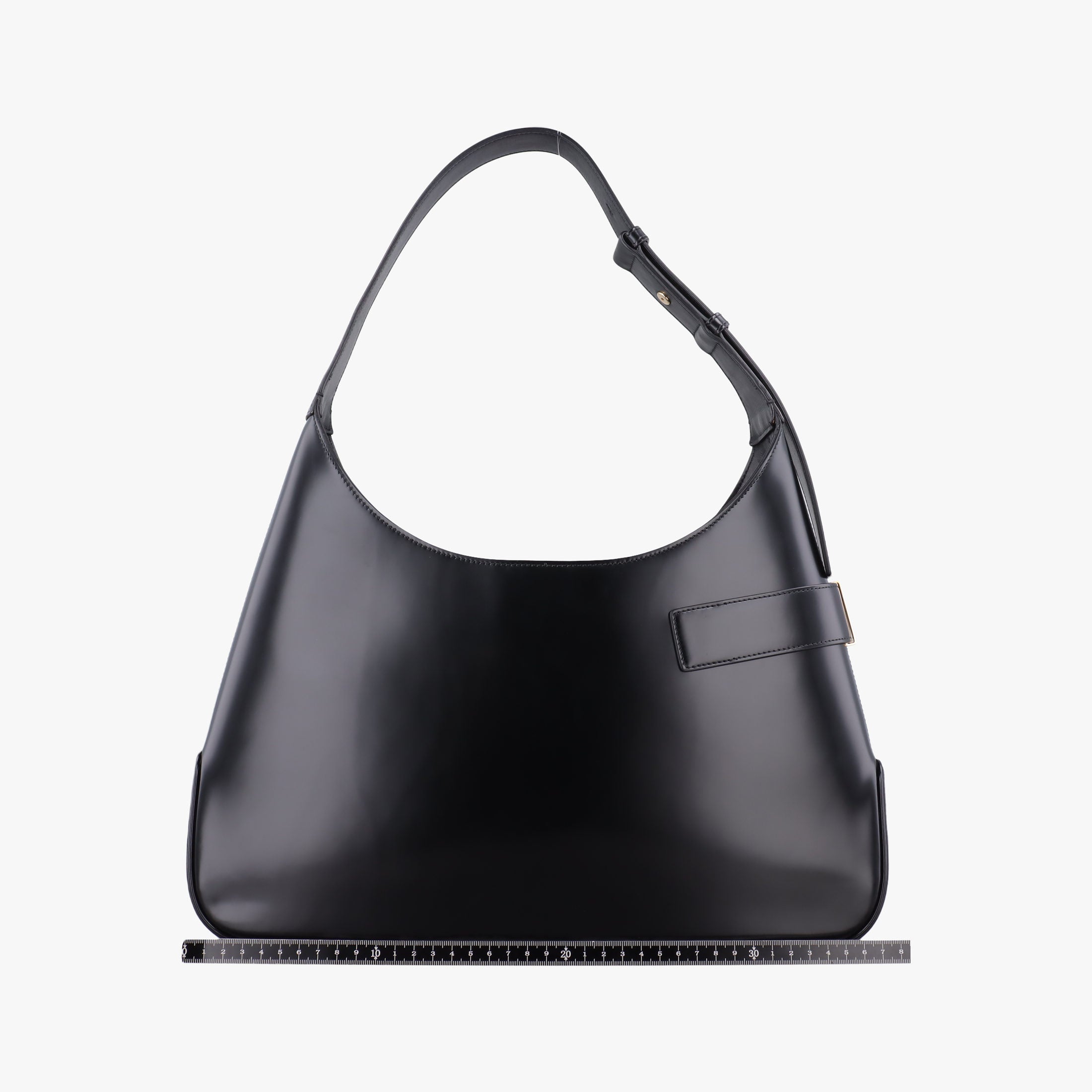 Pre-owned Ferragamo Archive Black Leather  shoulderbag | stylenewstar