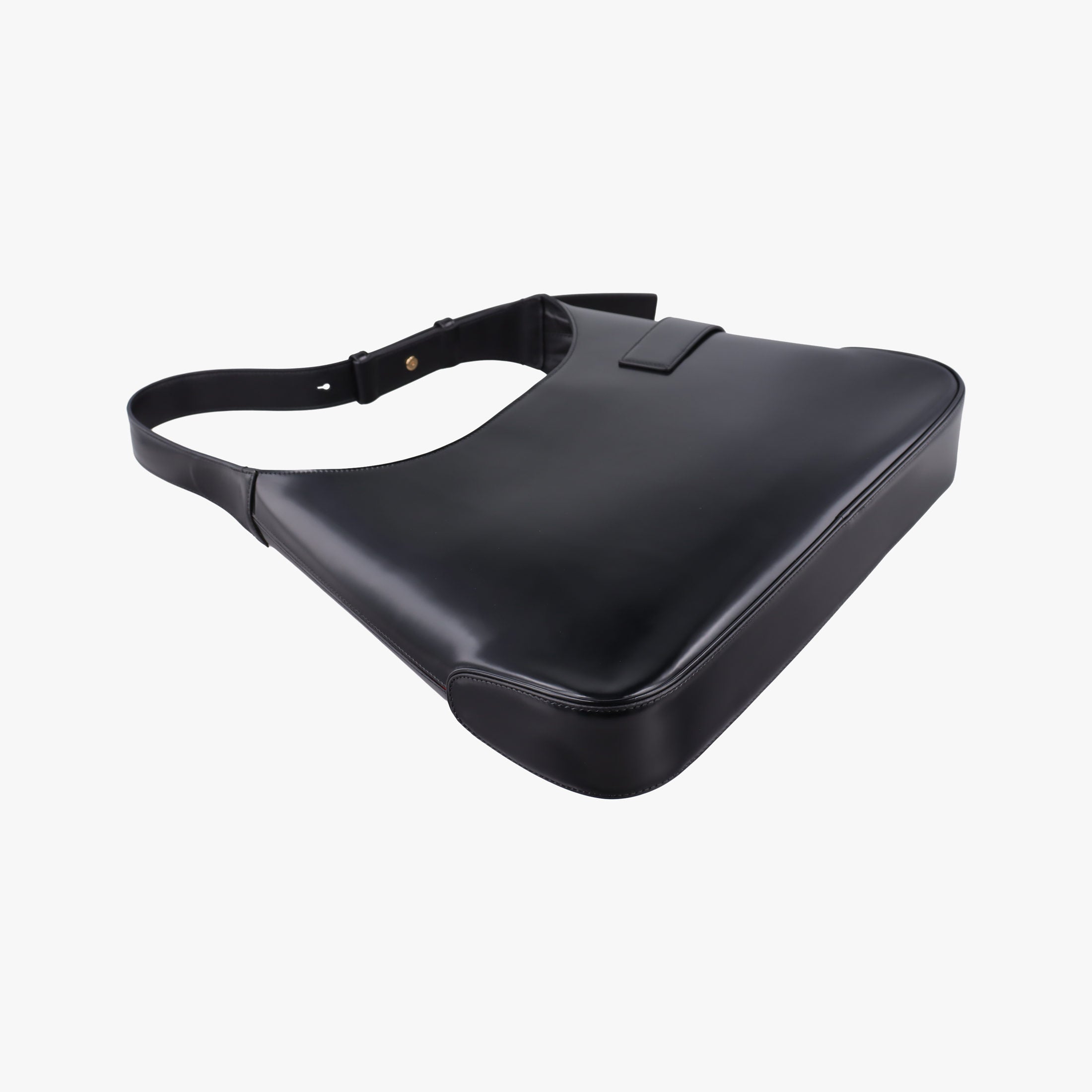 Pre-owned Ferragamo Archive Black Leather  shoulderbag | stylenewstar