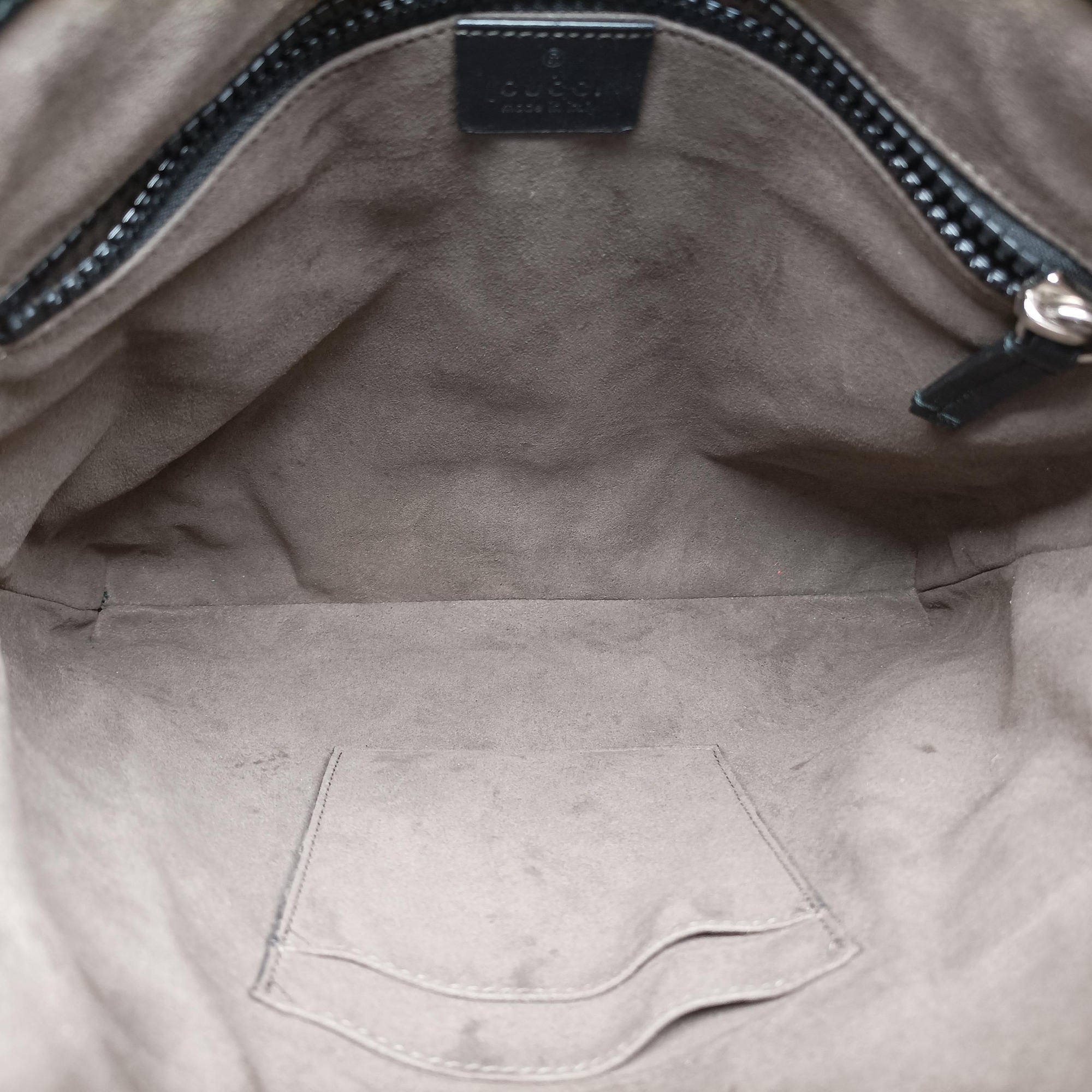 Pre-owned Gucci GG Supreme Flat Messenger Brown PVC coated canvas×Leather 406374 shoulderbag | stylenewstar