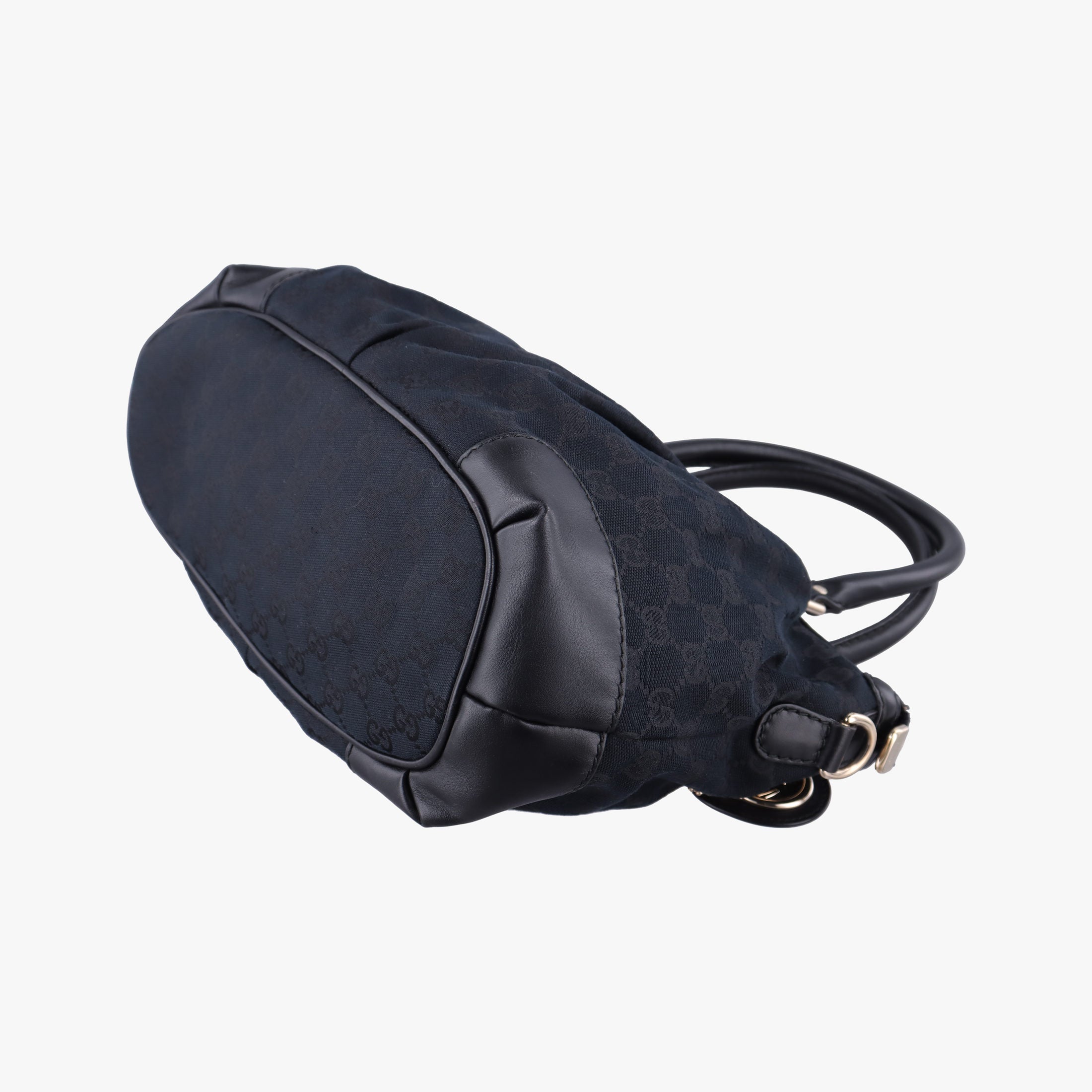 Pre-owned Gucci Sukey Black Canvas×Leather 247902 shoulderbag | stylenewstar