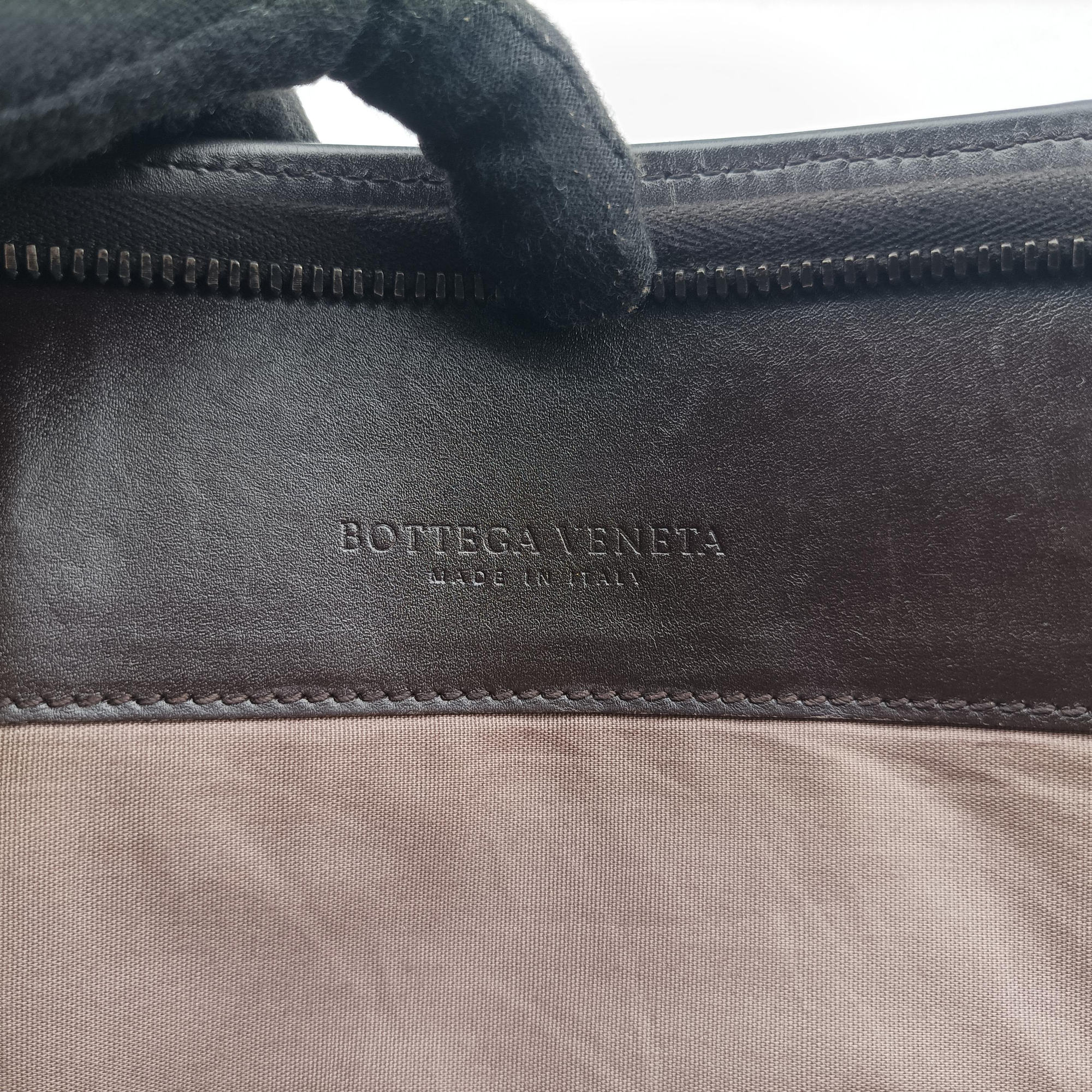 Pre-owned Bottega Veneta Intrecciato Brown lambskin  handbag | stylenewstar