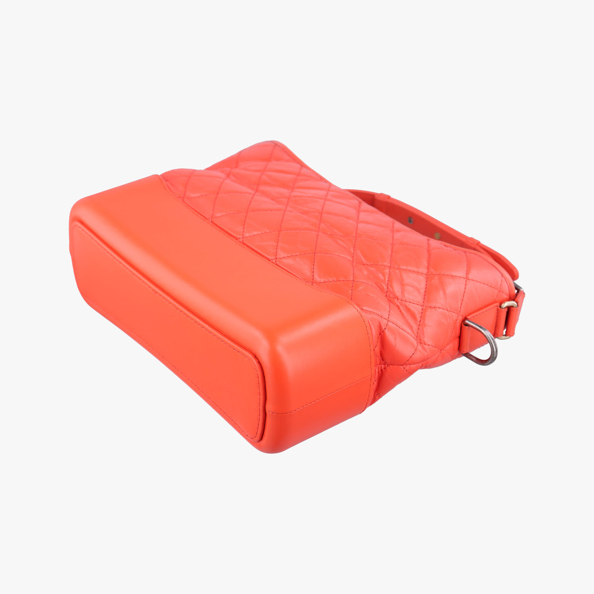 Pre-owned Chanel GABRIELLE Orange lambskin A93824 shoulderbag | stylenewstar