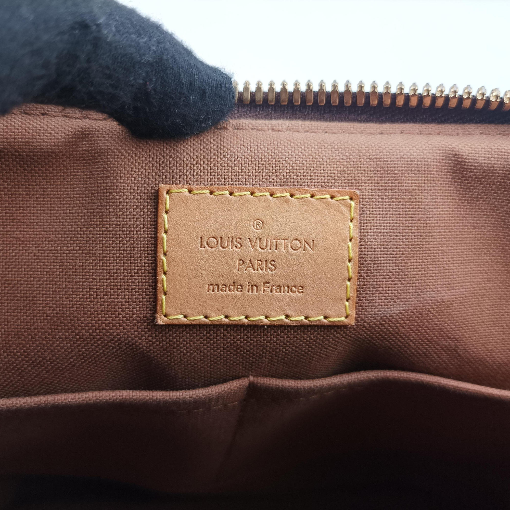 Secondhand Louis Vuitton PALERMO GM brown Monogram Canvas M40146 shoulderbag | stylenewstar