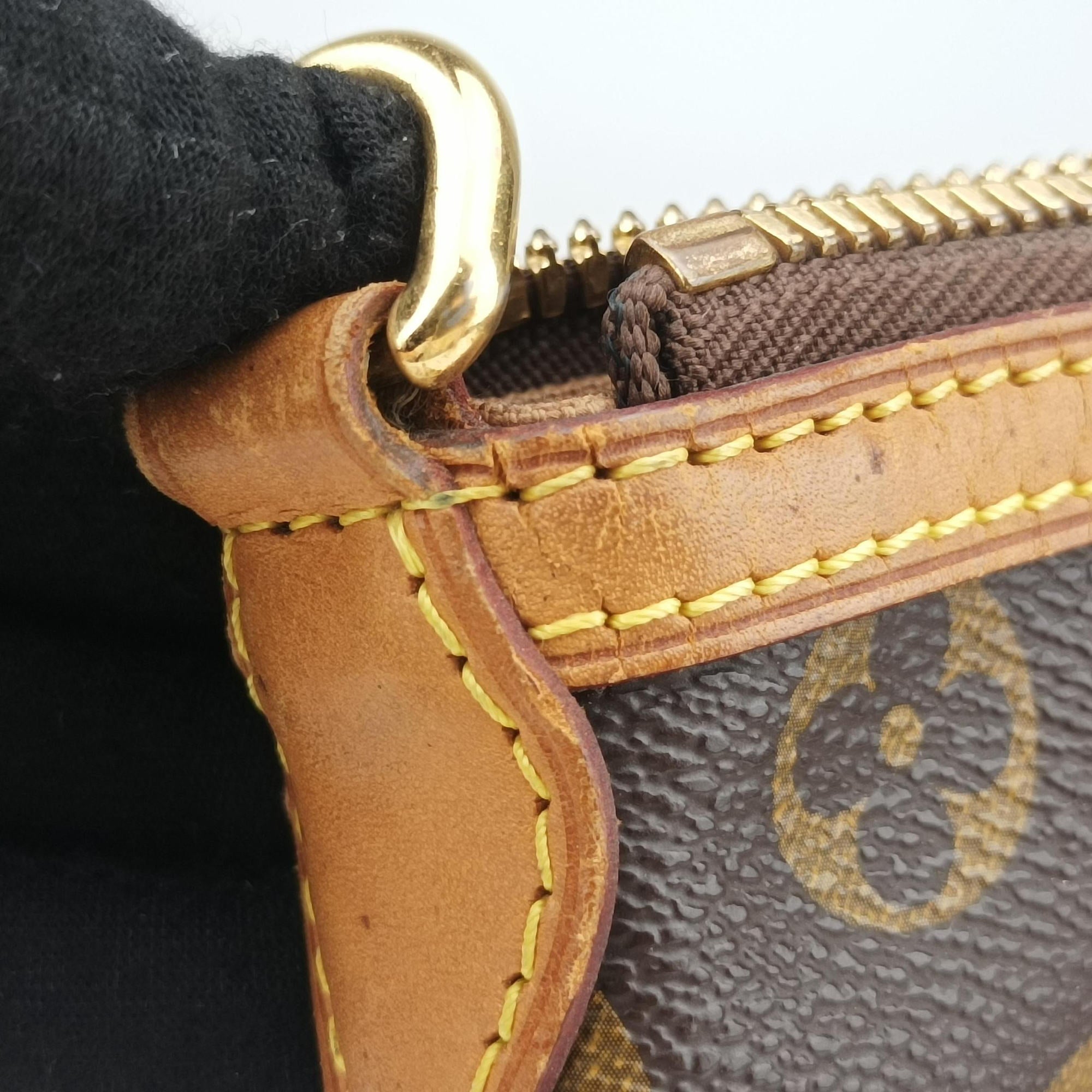 Secondhand Louis Vuitton PALERMO GM brown Monogram Canvas M40146 shoulderbag | stylenewstar