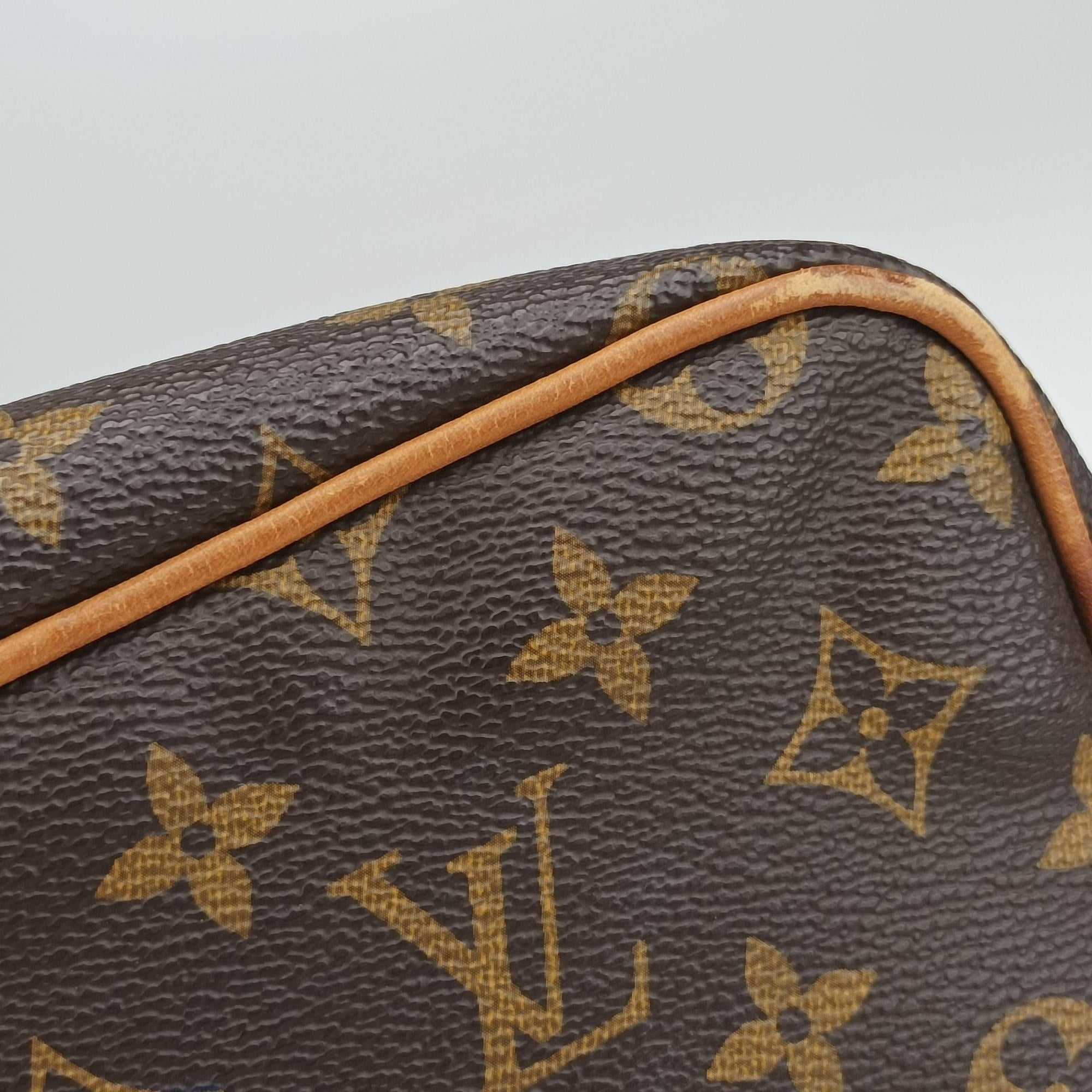 Secondhand Louis Vuitton PALERMO GM brown Monogram Canvas M40146 shoulderbag | stylenewstar