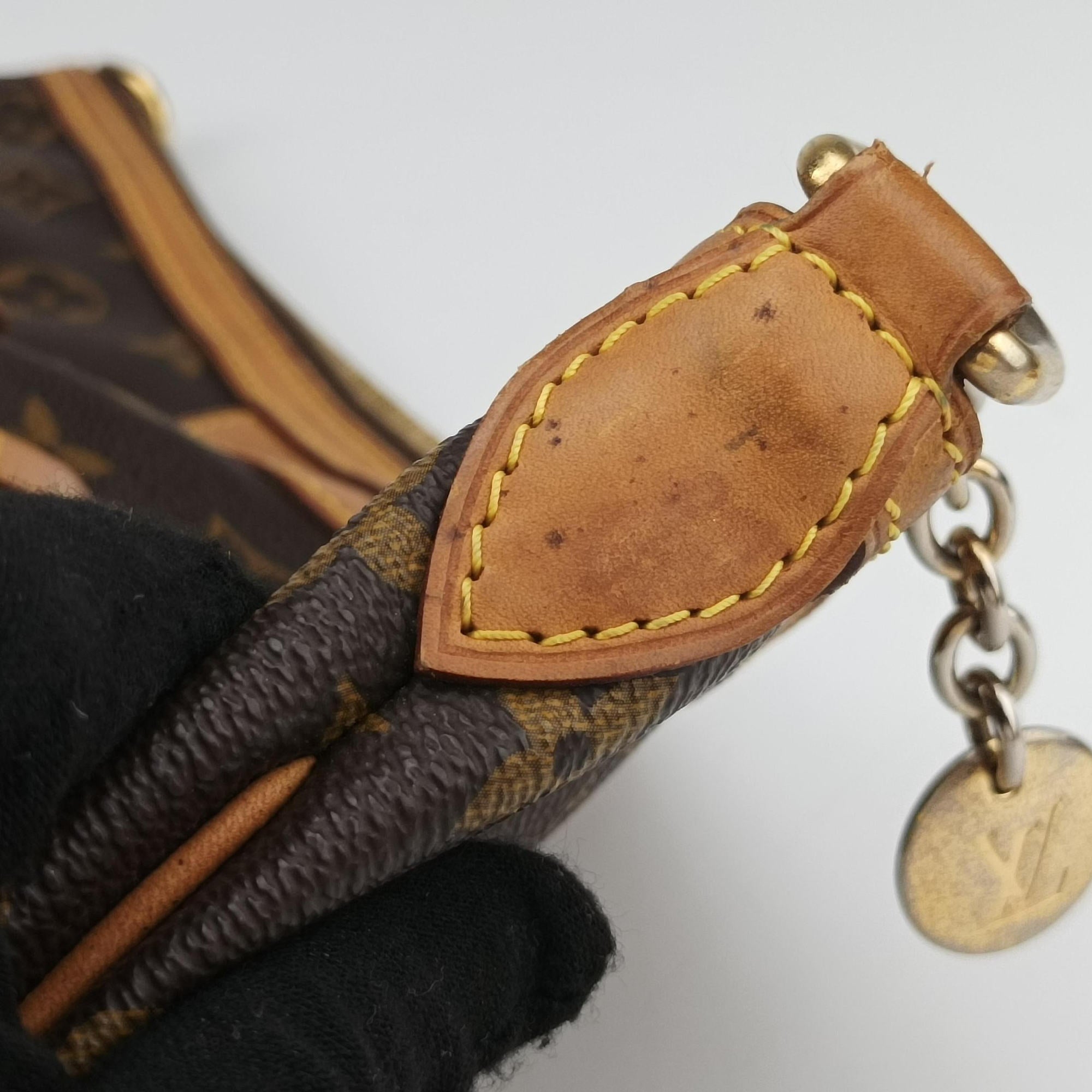 Secondhand Louis Vuitton PALERMO GM brown Monogram Canvas M40146 shoulderbag | stylenewstar