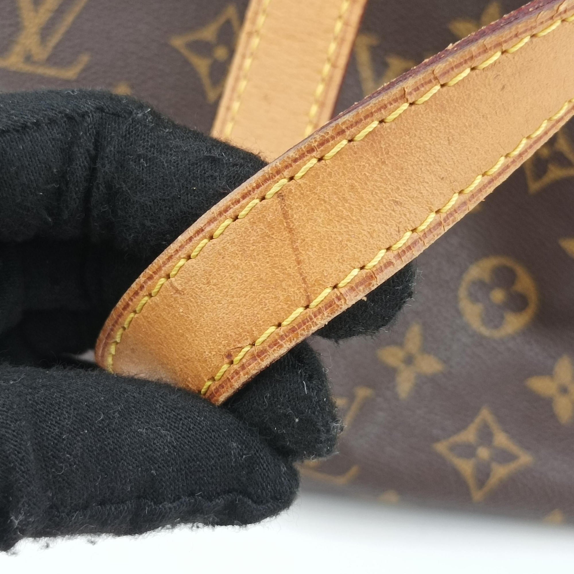 Secondhand Louis Vuitton PALERMO GM brown Monogram Canvas M40146 shoulderbag | stylenewstar