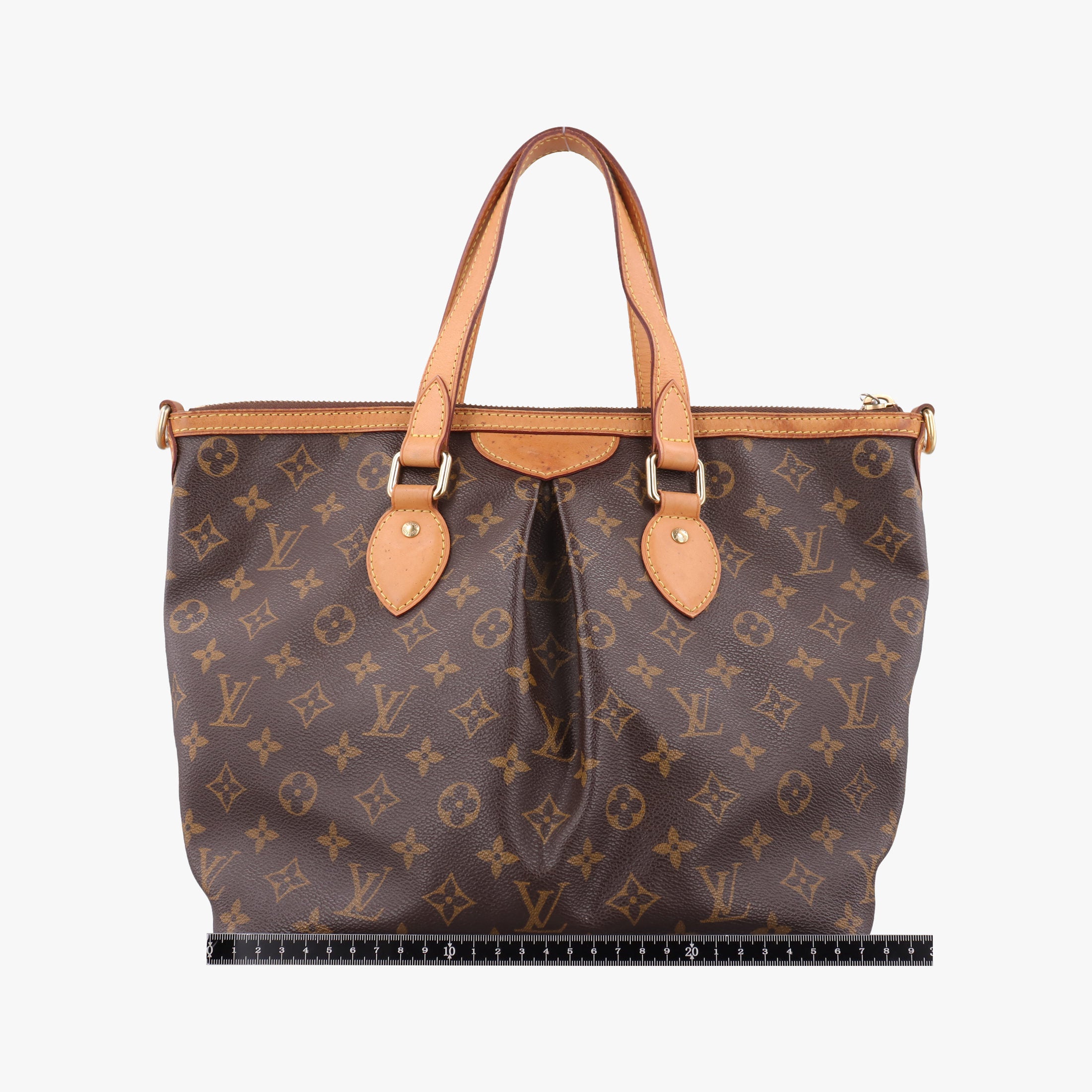 Secondhand Louis Vuitton PALERMO GM brown Monogram Canvas M40146 shoulderbag | stylenewstar