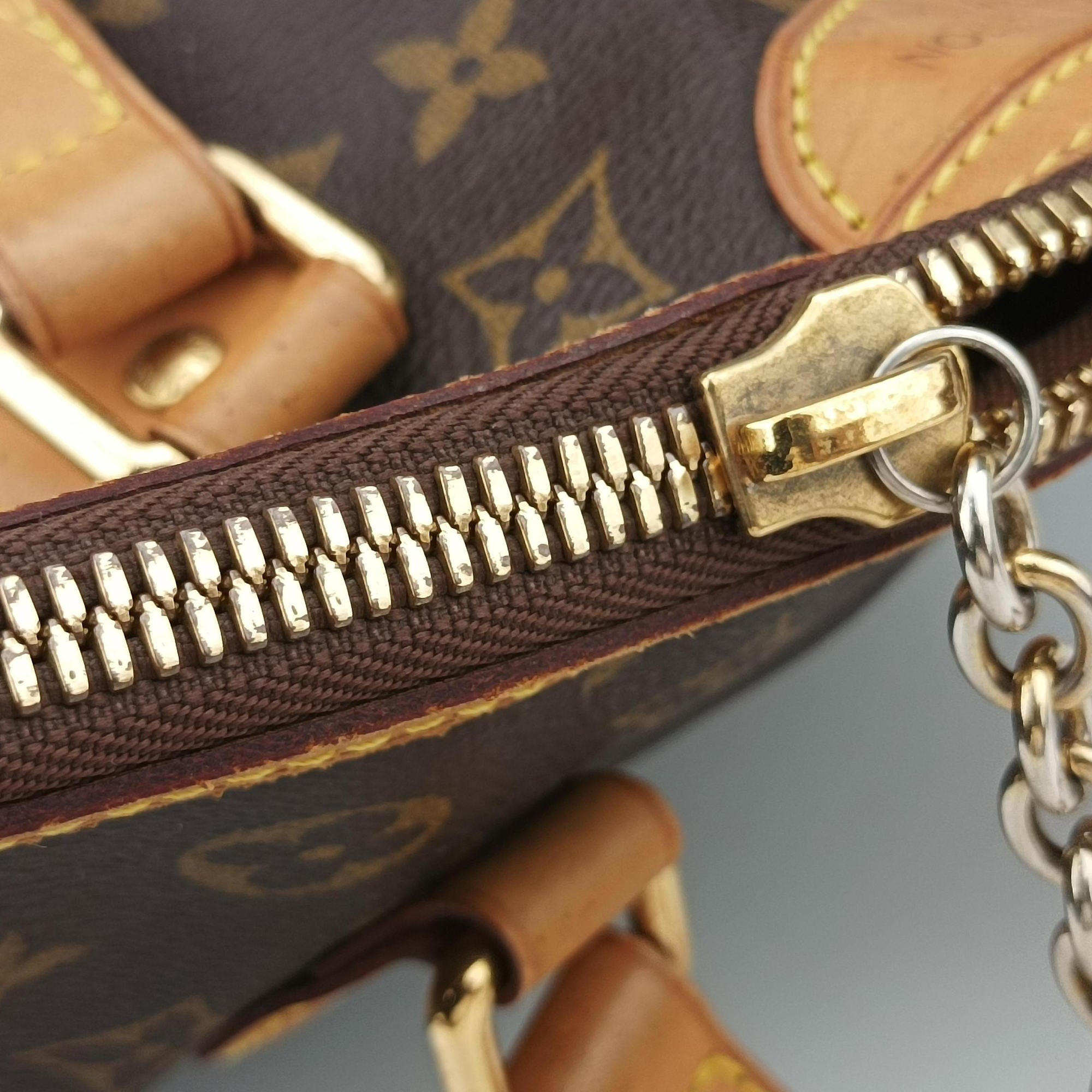 Secondhand Louis Vuitton PALERMO GM brown Monogram Canvas M40146 shoulderbag | stylenewstar