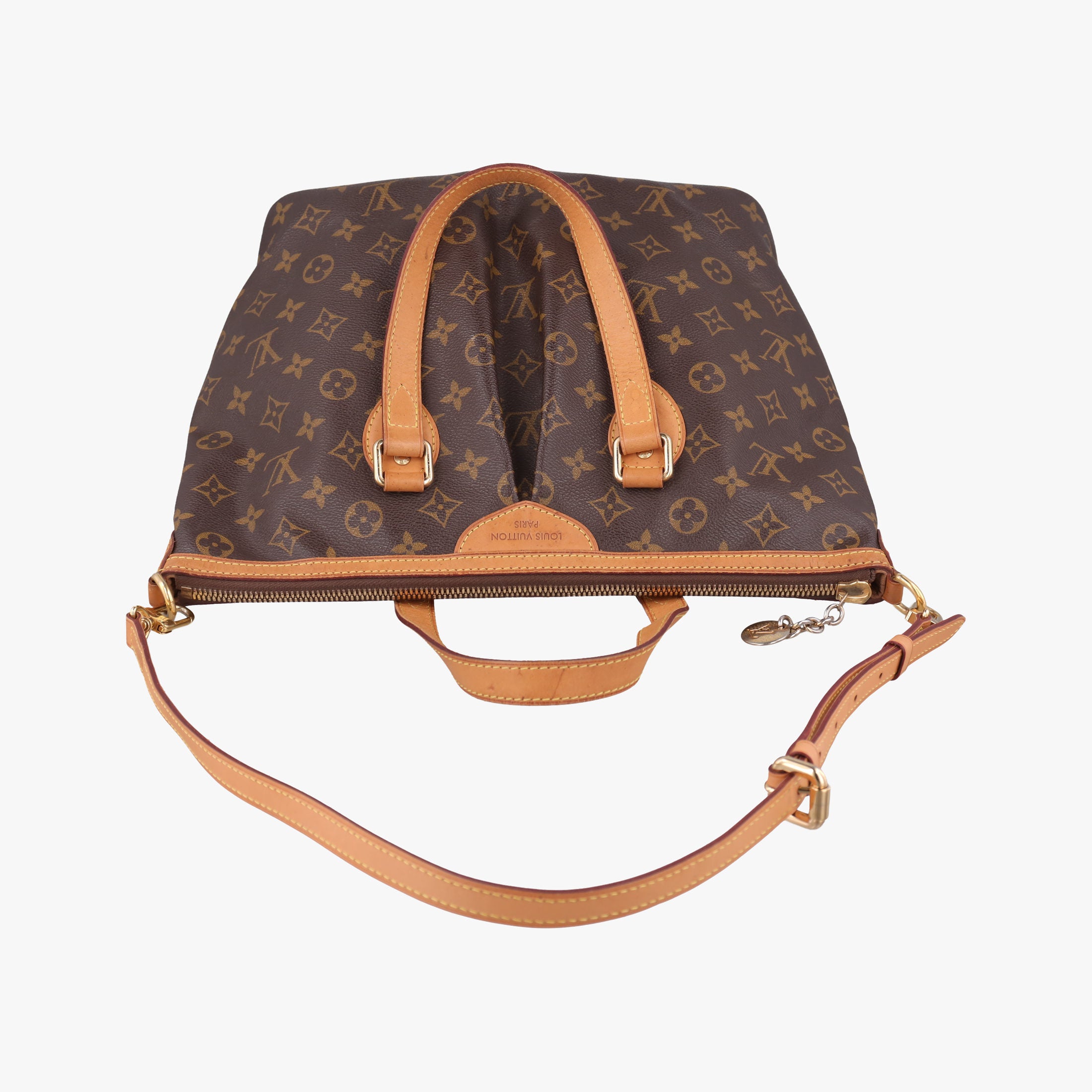 Secondhand Louis Vuitton PALERMO GM brown Monogram Canvas M40146 shoulderbag | stylenewstar