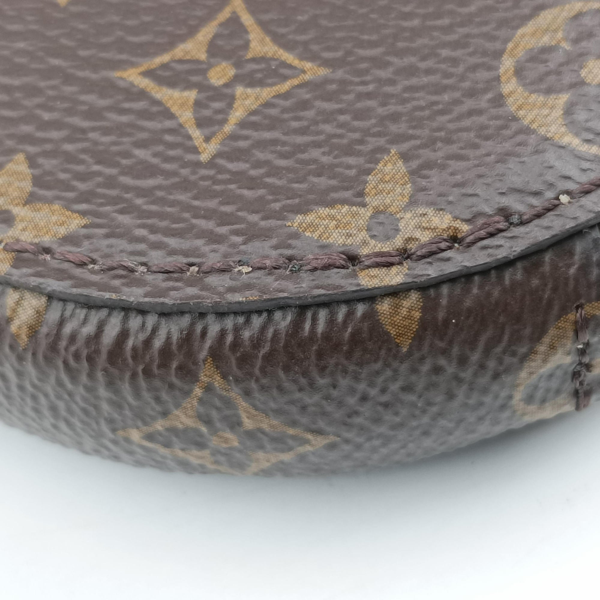 Pre-owned Louis Vuitton Multi Pochette Accessoir brown×khaki Monogram Canvas M44813 shoulderbag | stylenewstar