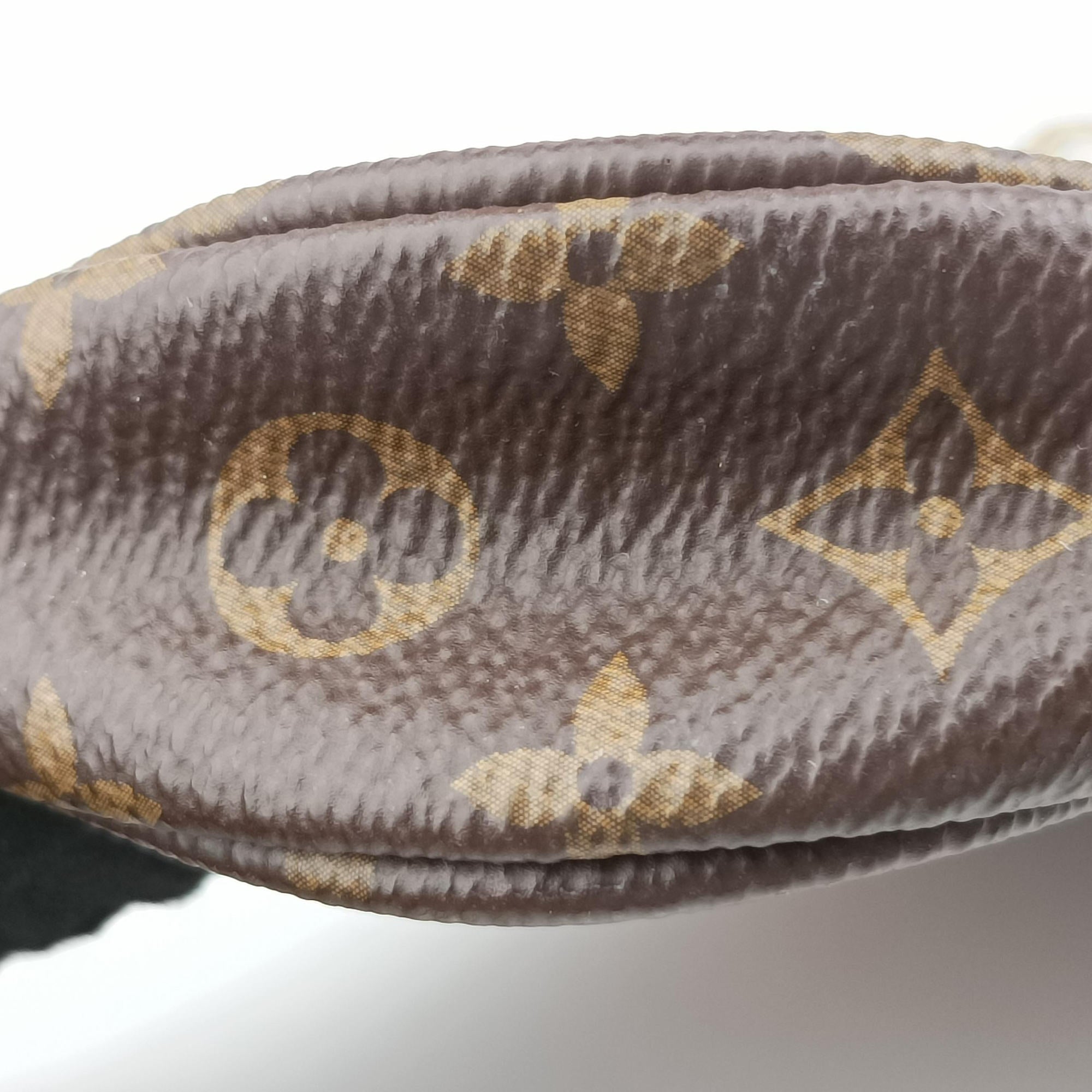 Pre-owned Louis Vuitton Multi Pochette Accessoir brown×khaki Monogram Canvas M44813 shoulderbag | stylenewstar