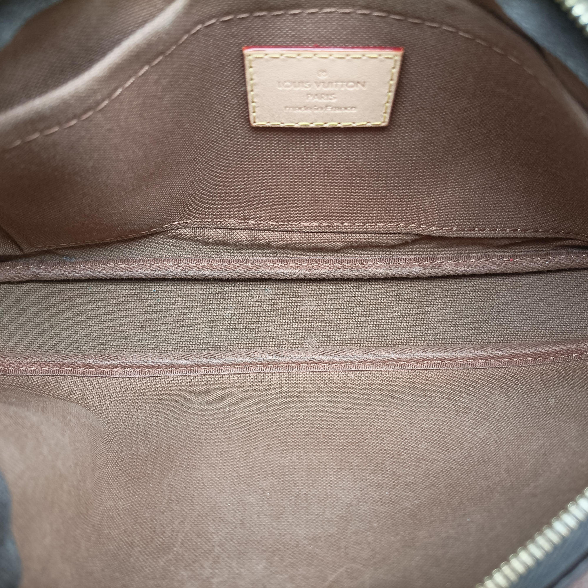 Pre-owned Louis Vuitton Multi Pochette Accessoir brown×khaki Monogram Canvas M44813 shoulderbag | stylenewstar