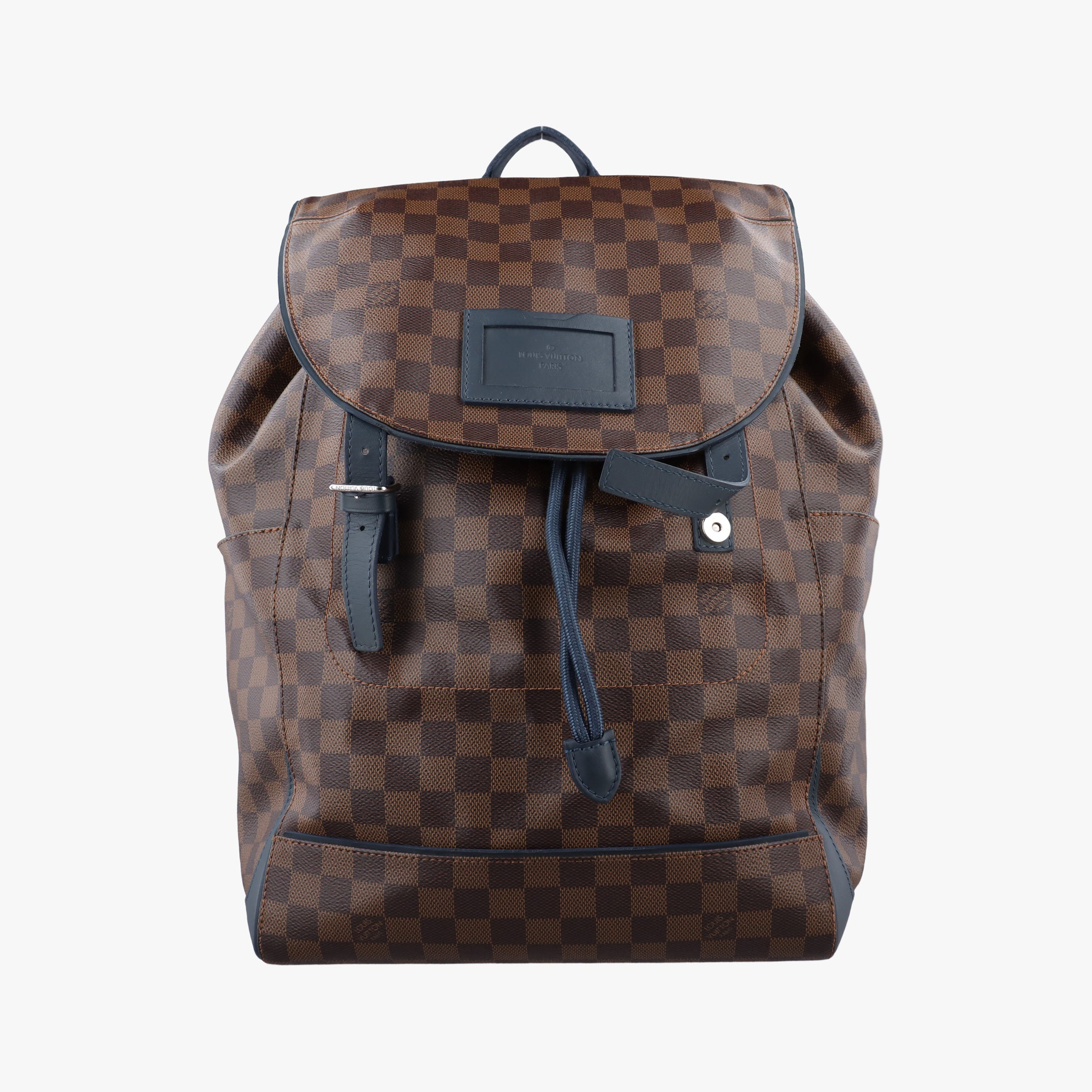 Pre-owned Louis Vuitton Runner EBENE Damier Canvas N41377 backpack/rucksack | stylenewstar