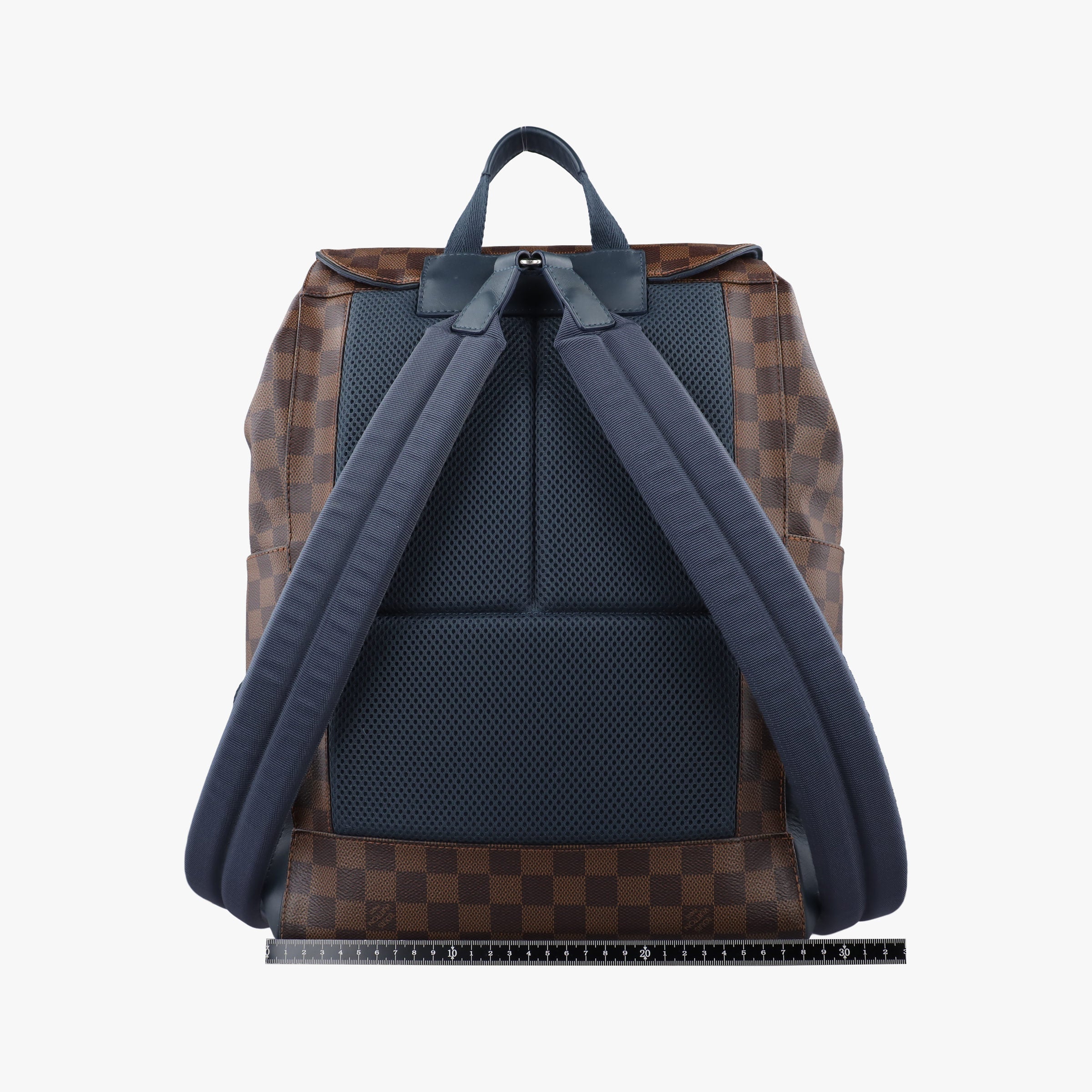 Pre-owned Louis Vuitton Runner EBENE Damier Canvas N41377 backpack/rucksack | stylenewstar