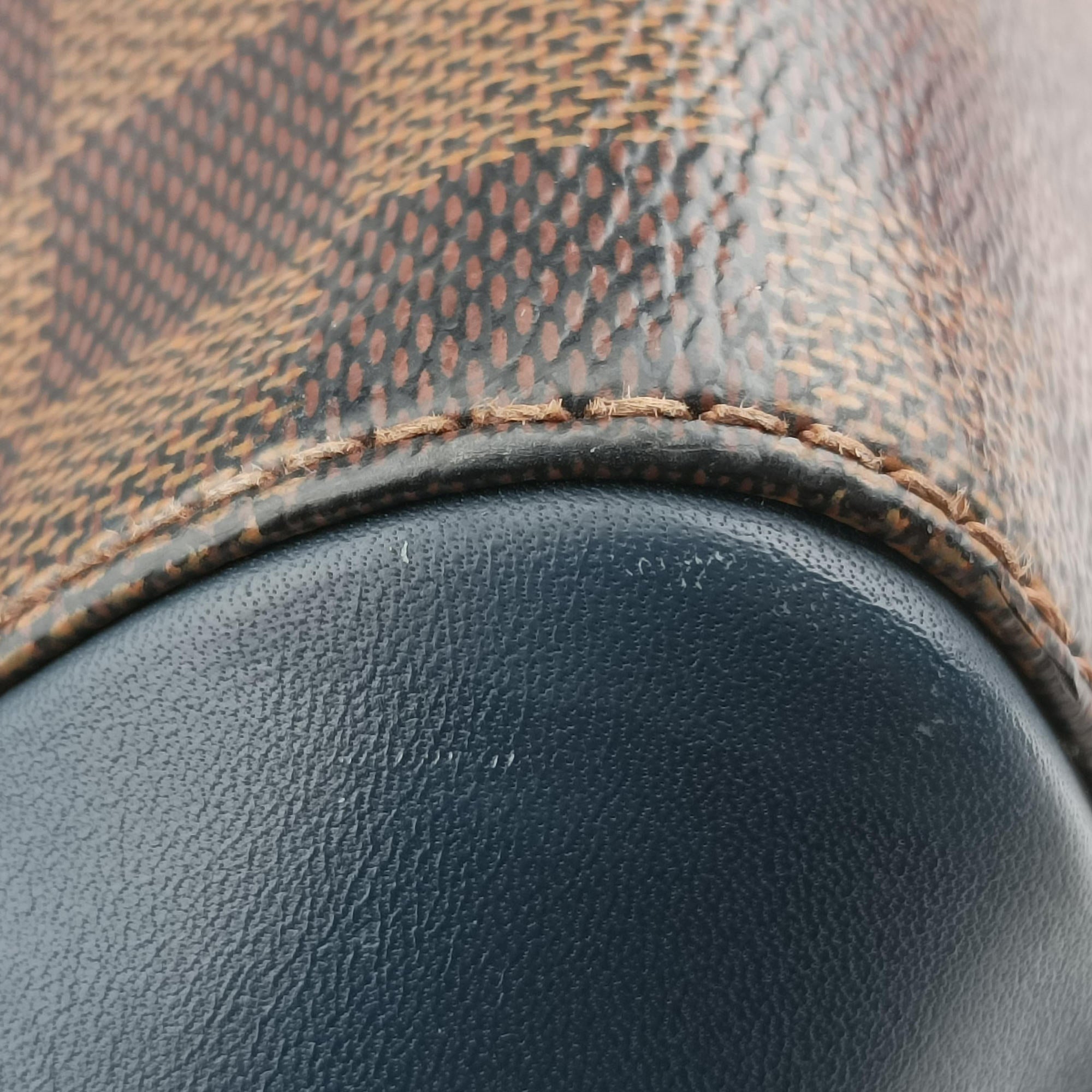 Pre-owned Louis Vuitton Runner EBENE Damier Canvas N41377 backpack/rucksack | stylenewstar
