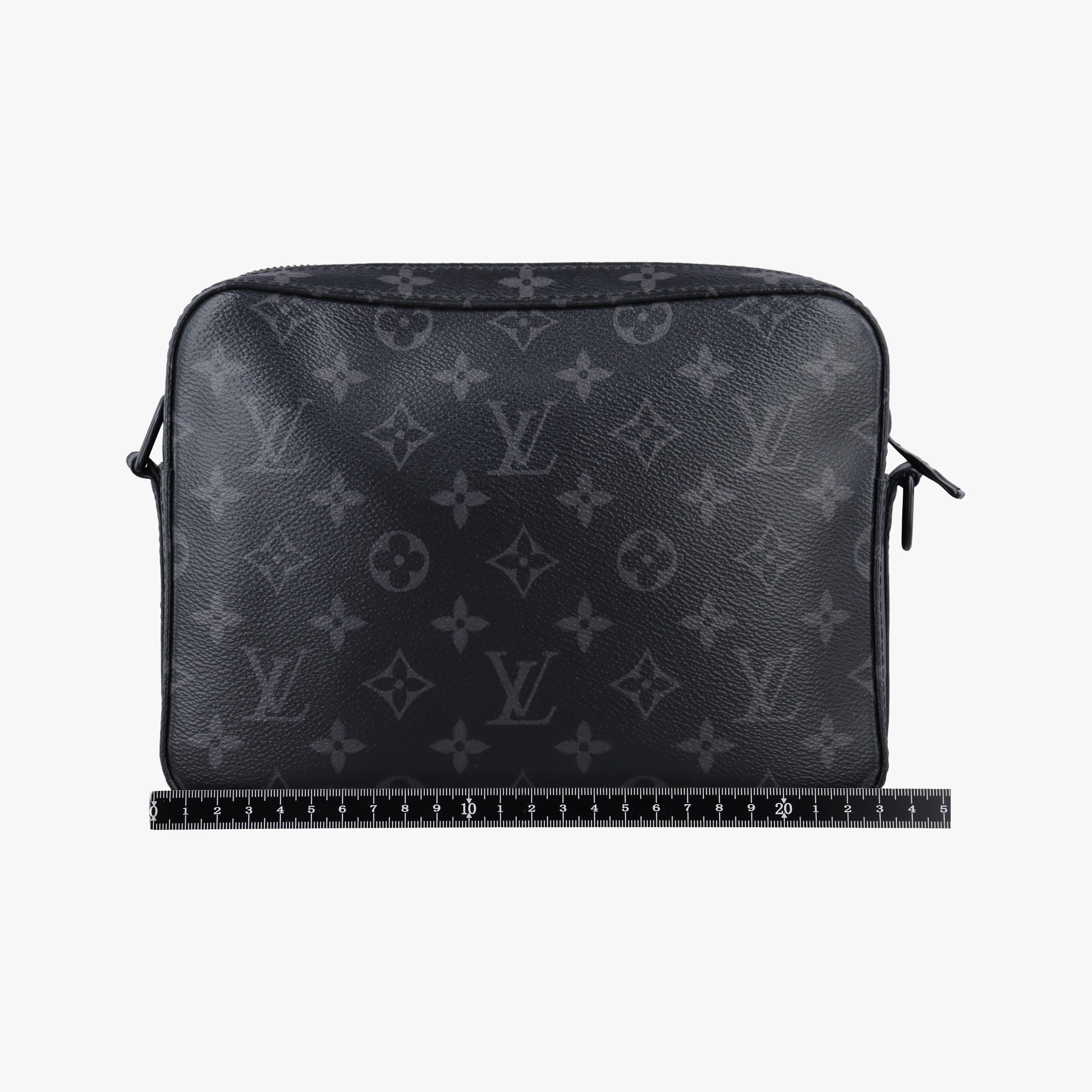 Secondhand Louis Vuitton Steamer Messenger BLACK Monogram Eclipse M45585 shoulderbag | stylenewstar