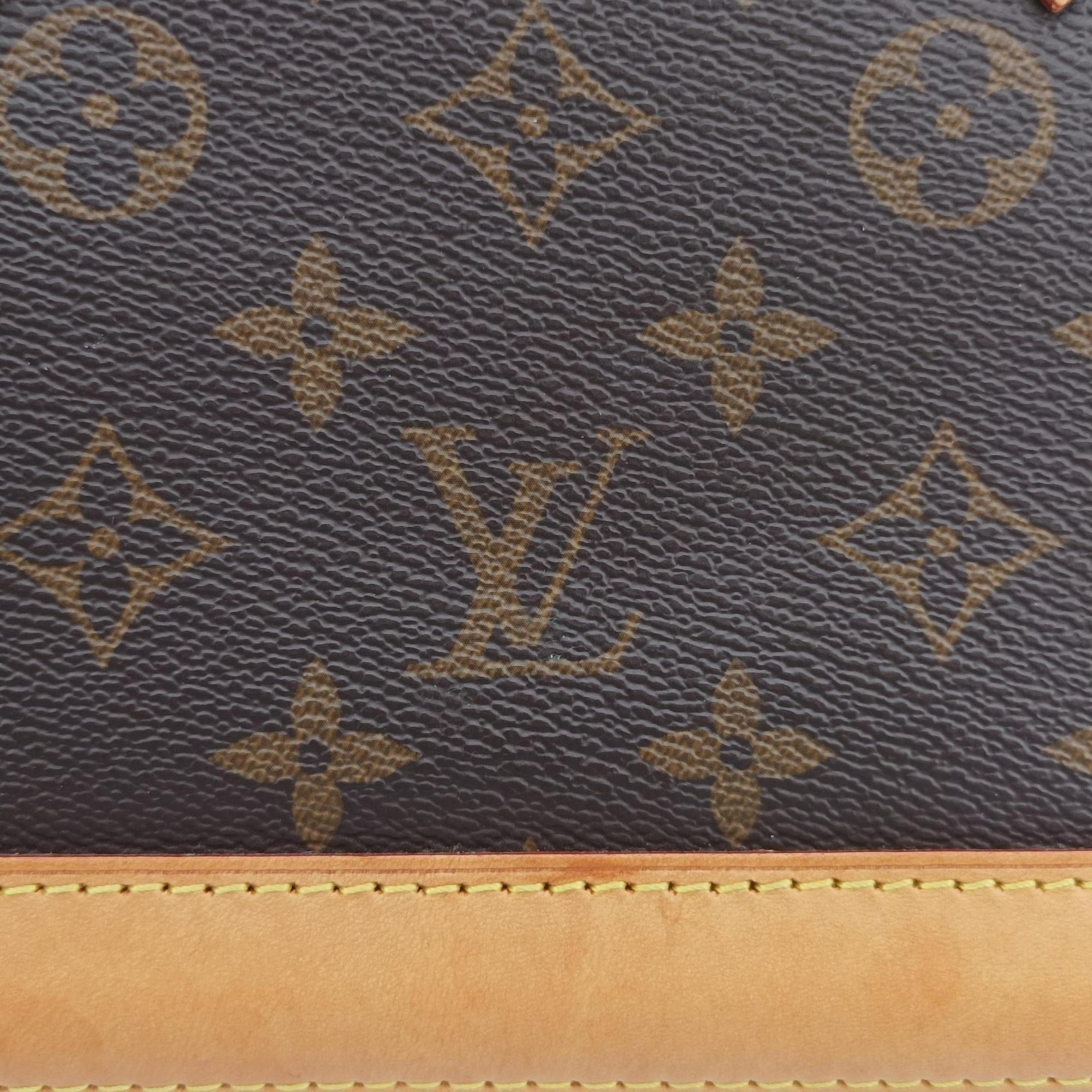 Secondhand Louis Vuitton Alma BB　 Brown Monogram Canvas M53152 shoulderbag | stylenewstar
