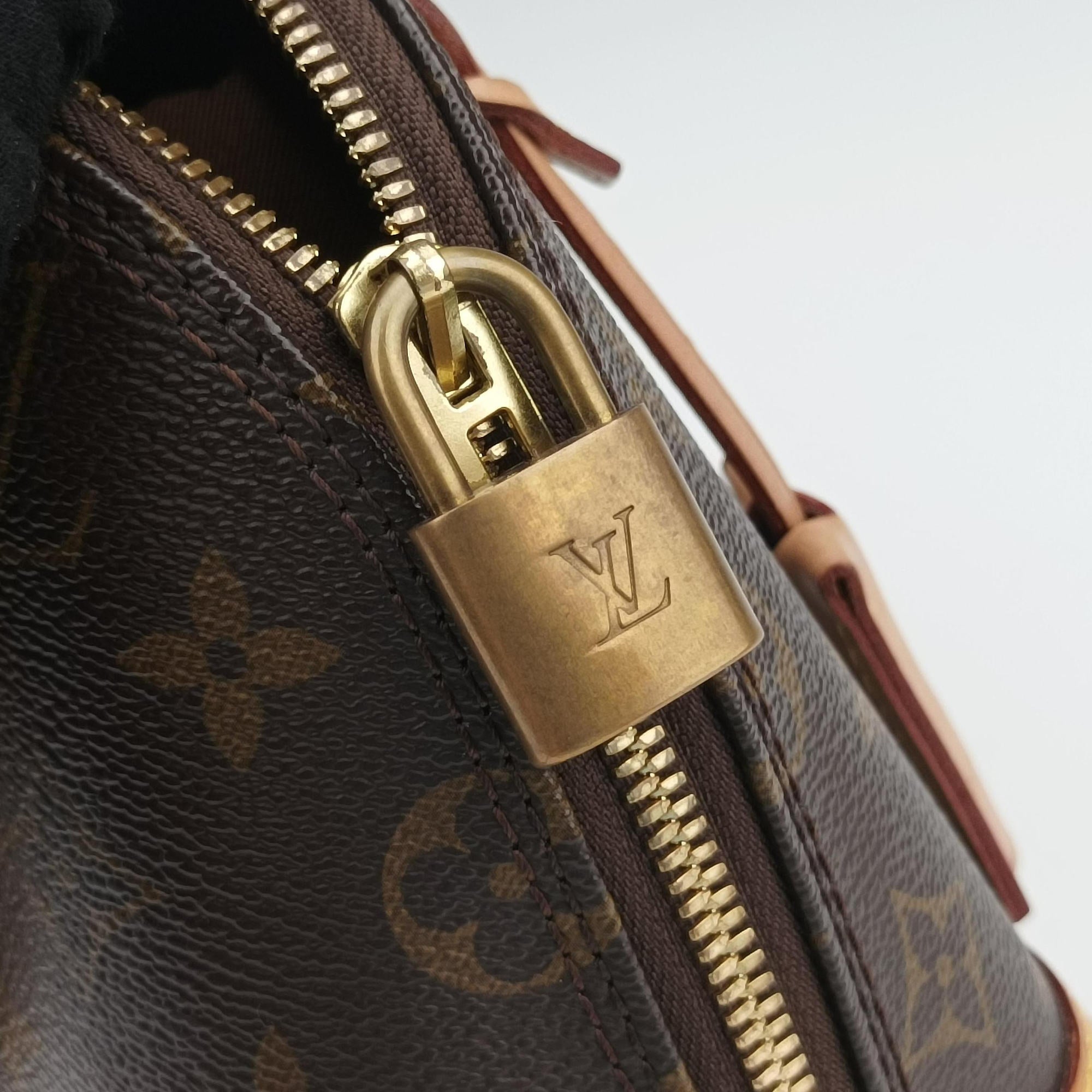 Secondhand Louis Vuitton Alma BB　 Brown Monogram Canvas M53152 shoulderbag | stylenewstar