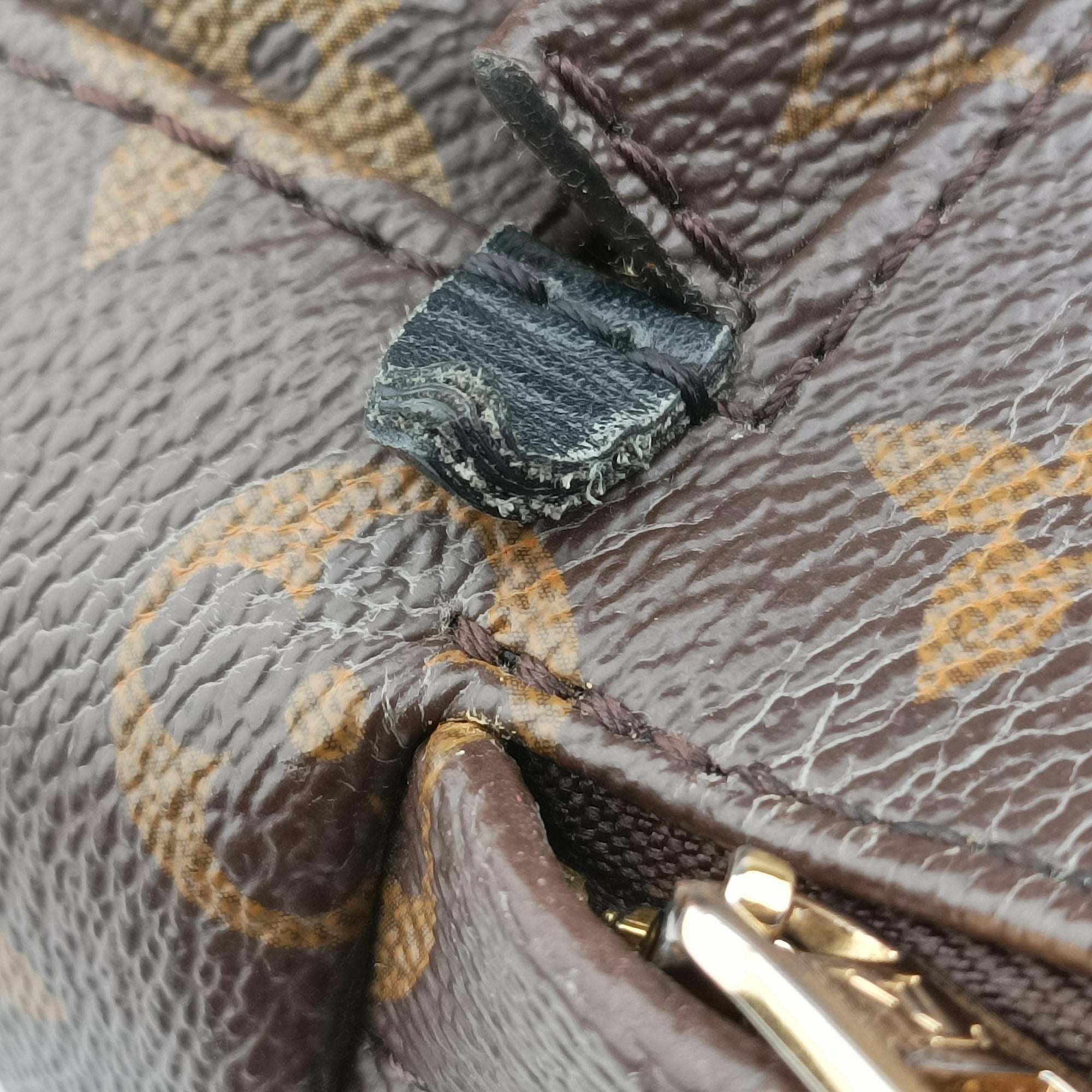 Secondhand Louis Vuitton Palm Springs Backpack MINI Monogram x Noir Monogram Canvas M41562 backpack/rucksack | stylenewstar