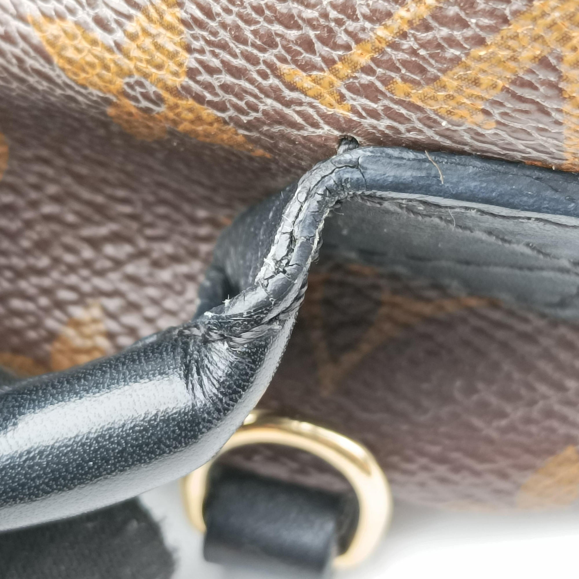Secondhand Louis Vuitton Palm Springs Backpack MINI Monogram x Noir Monogram Canvas M41562 backpack/rucksack | stylenewstar