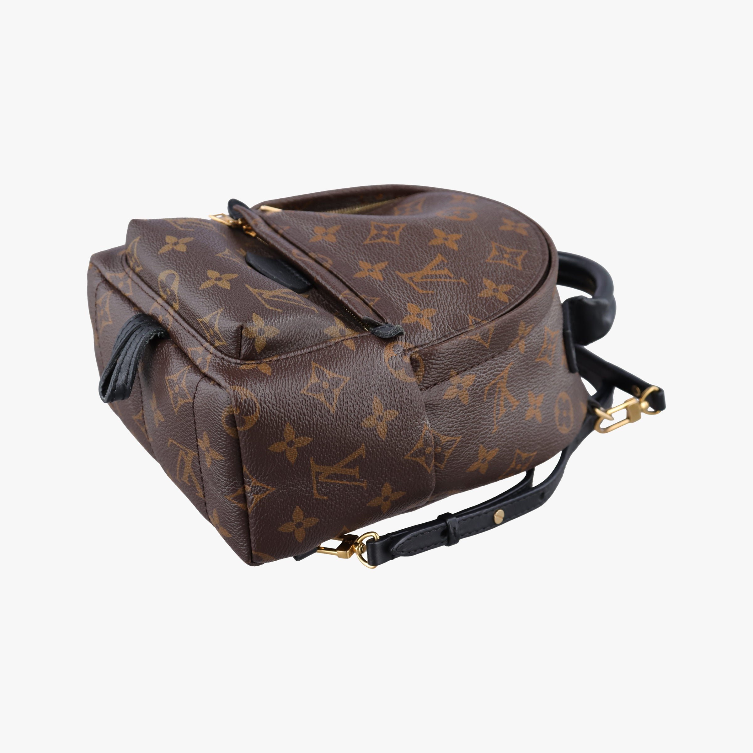 Secondhand Louis Vuitton Palm Springs Backpack MINI Monogram x Noir Monogram Canvas M41562 backpack/rucksack | stylenewstar
