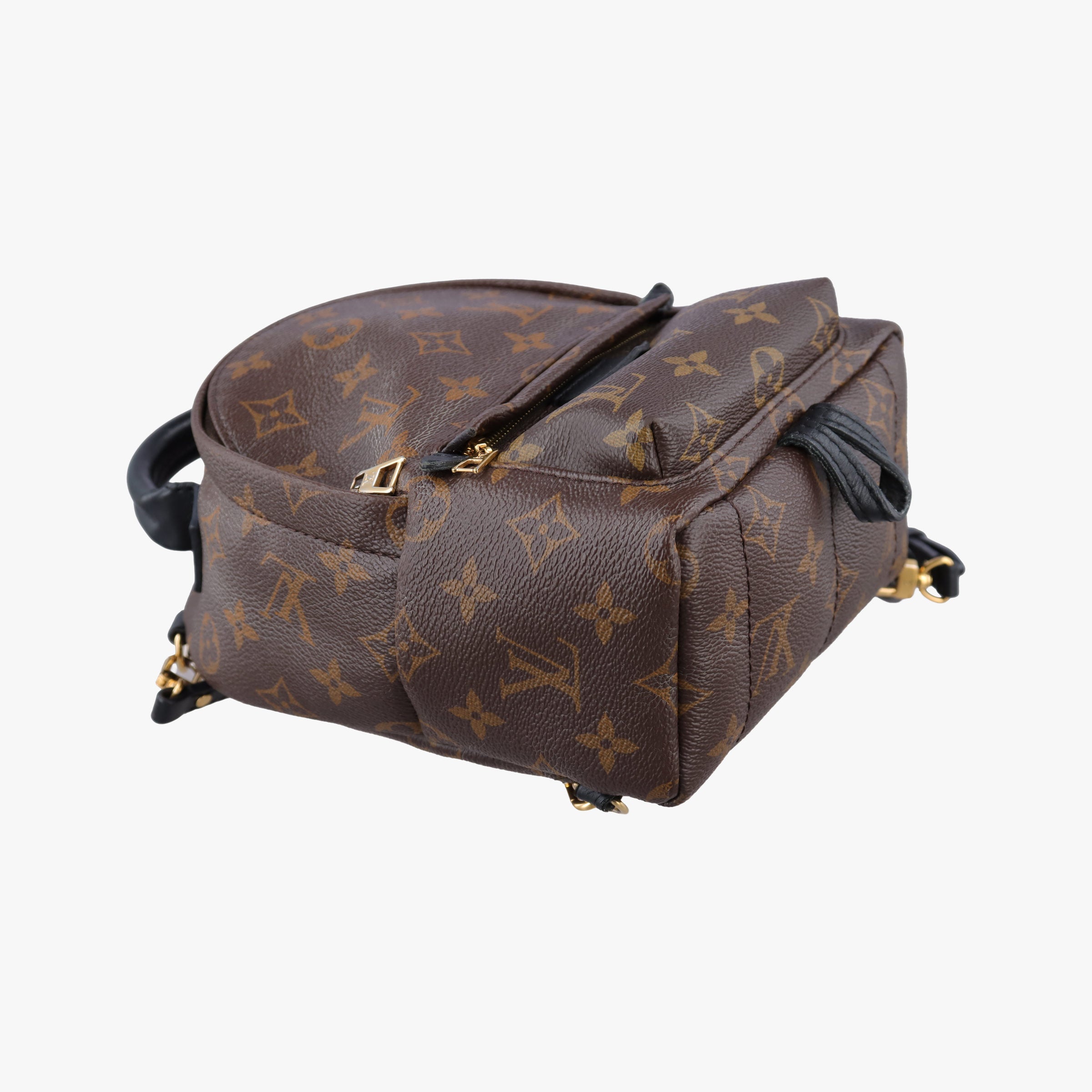 Secondhand Louis Vuitton Palm Springs Backpack MINI Monogram x Noir Monogram Canvas M41562 backpack/rucksack | stylenewstar