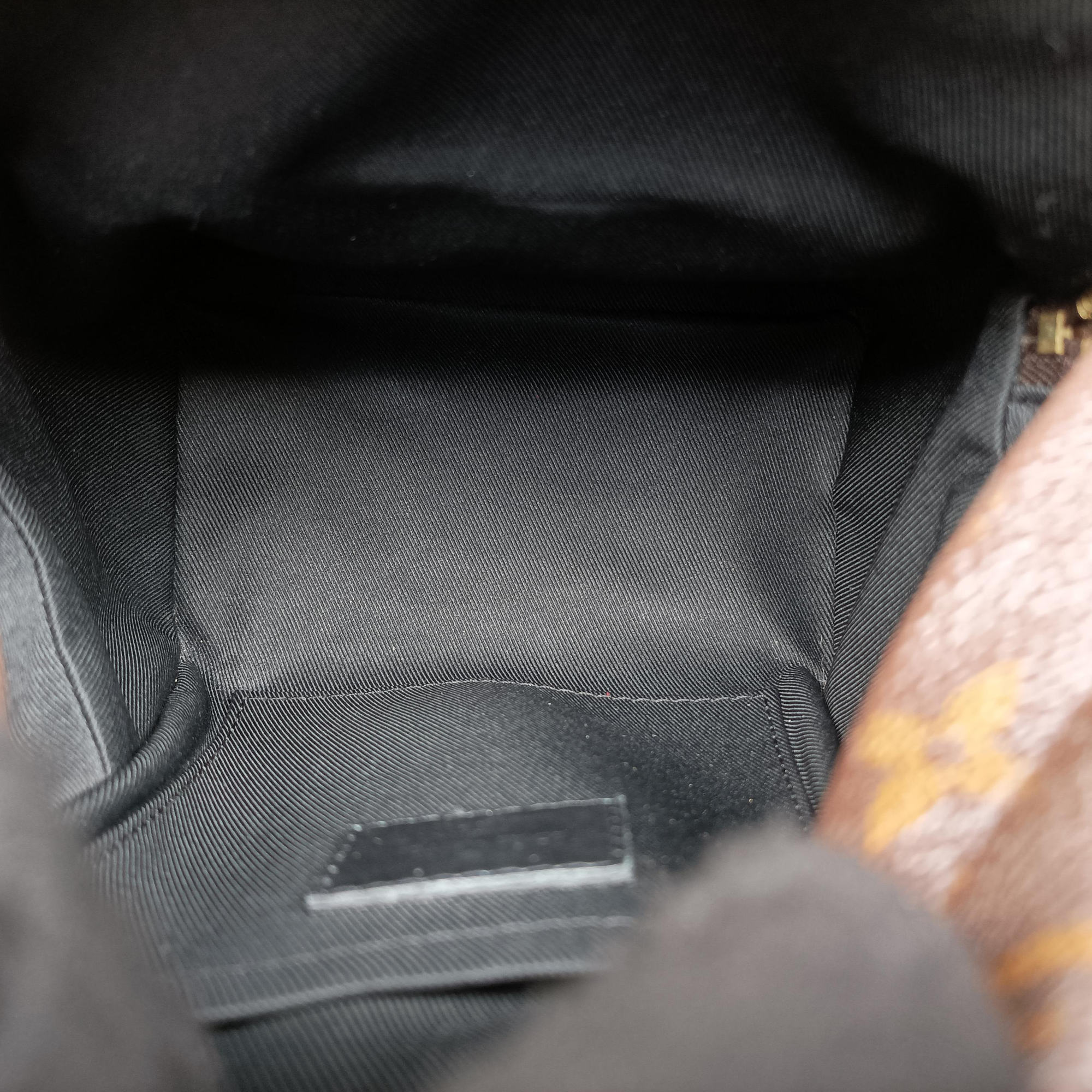 Secondhand Louis Vuitton Palm Springs Backpack MINI Monogram x Noir Monogram Canvas M41562 backpack/rucksack | stylenewstar