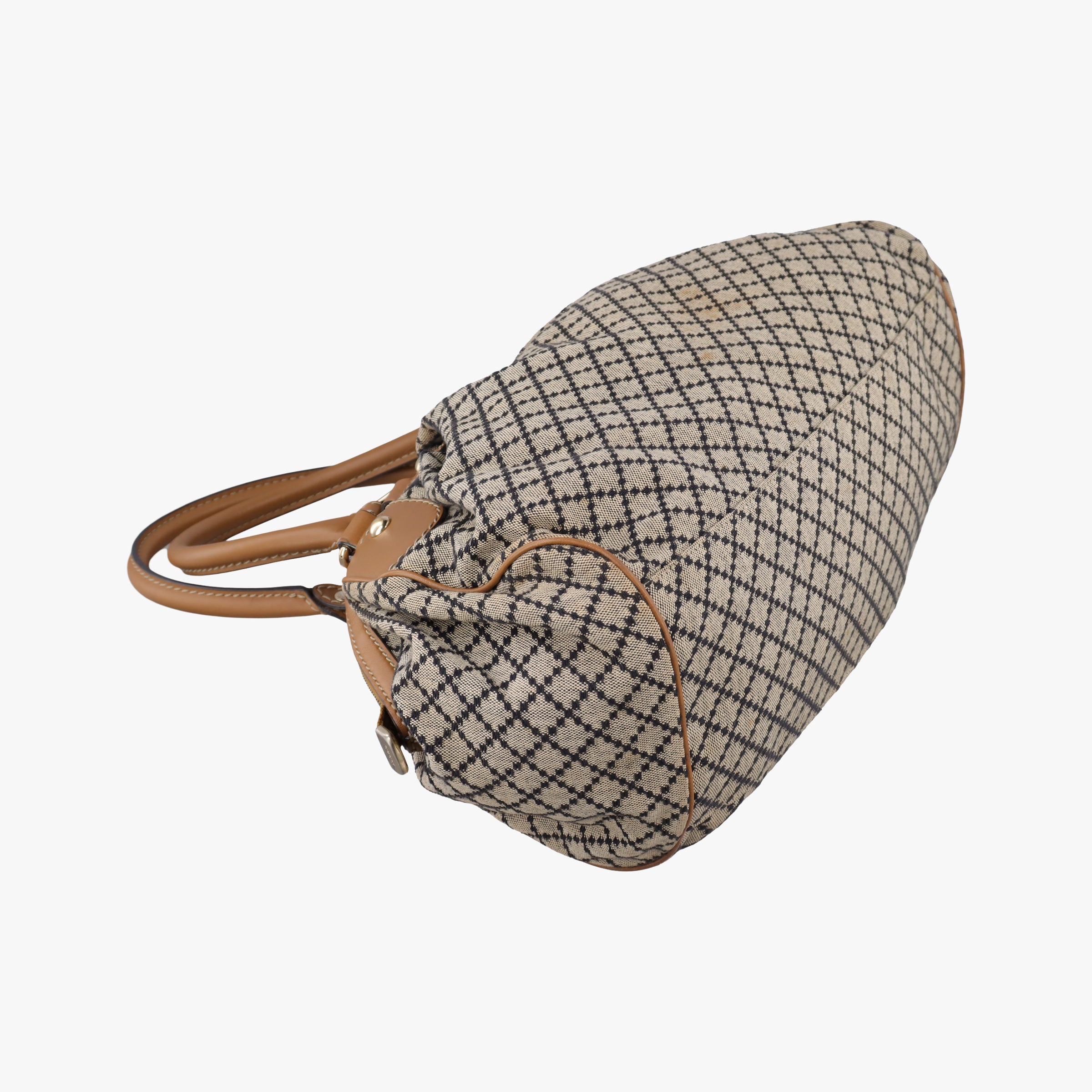Vintage Gucci Sukey GUCCISSIMA Brown x Beige canvas×leather 223974 shoulderbag | stylenewstar