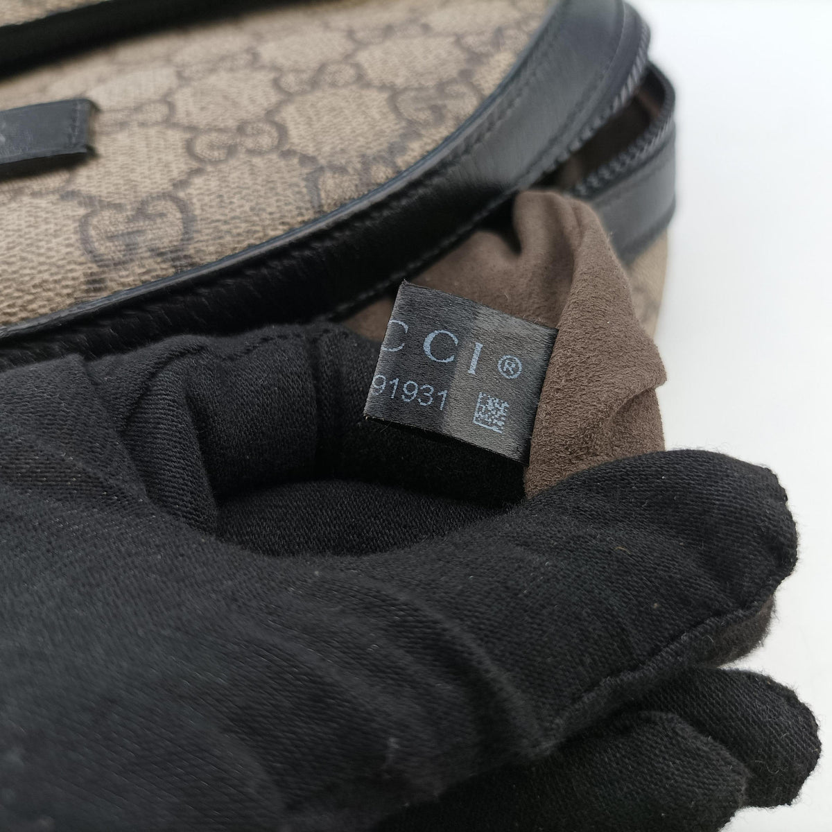 Vintage Gucci GG Supreme Tian Brown PVC coated canvas 429020 backpack/rucksack | stylenewstar