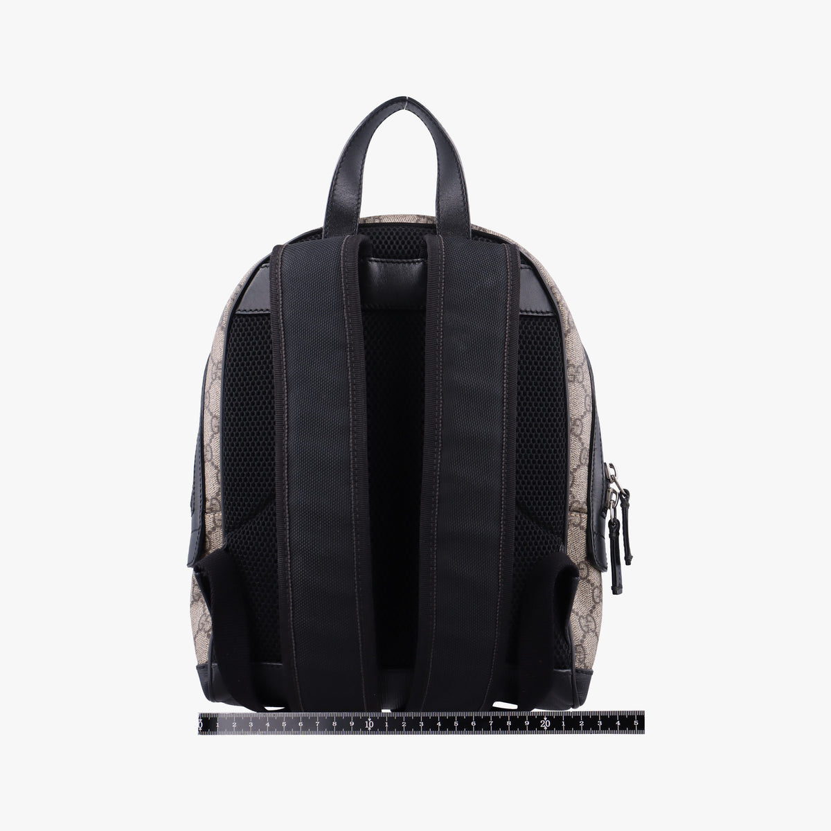 Vintage Gucci GG Supreme Tian Brown PVC coated canvas 429020 backpack/rucksack | stylenewstar