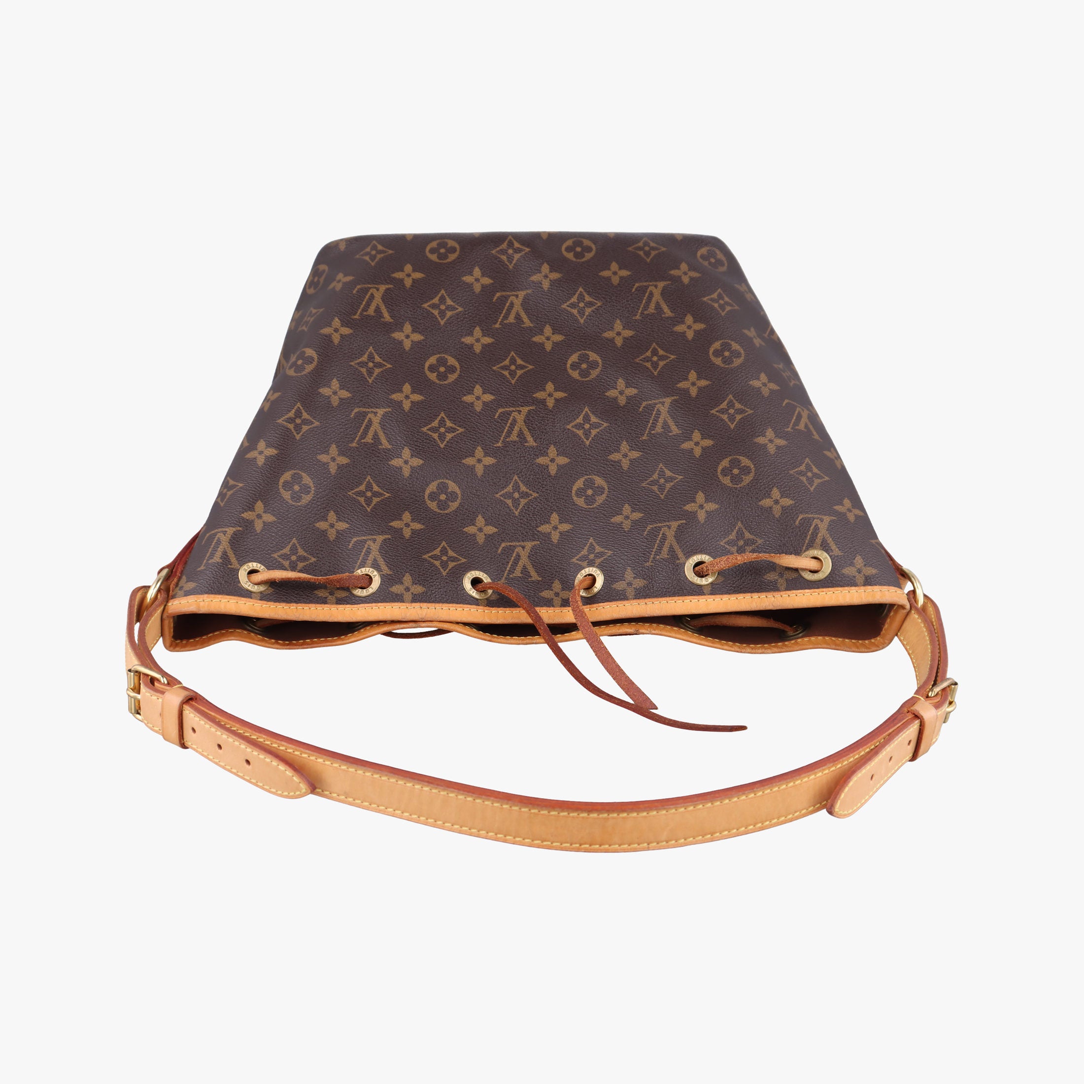 Pre-owned Louis Vuitton Petit Noe Brown Monogram Canvas M42226 shoulderbag | stylenewstar