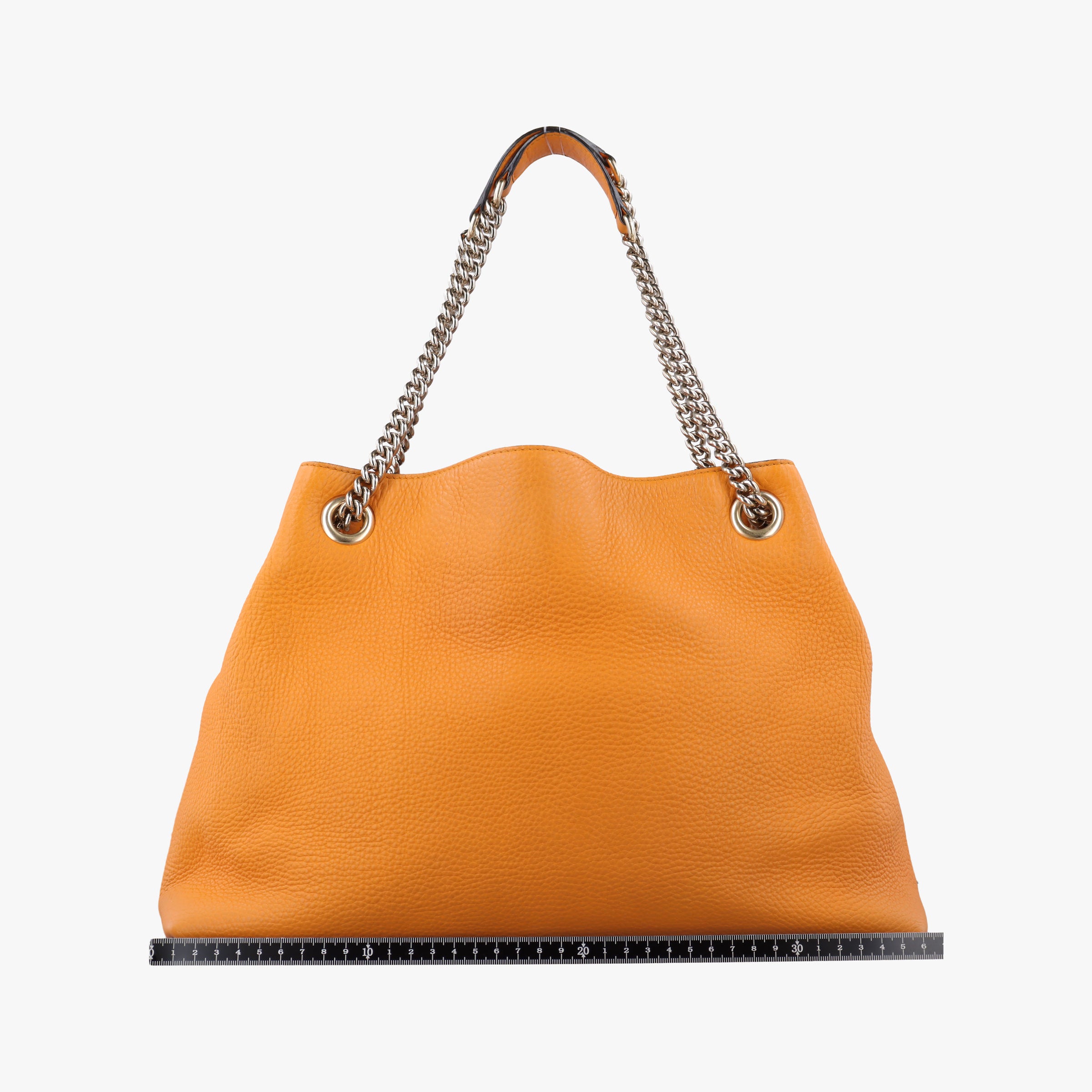 Pre-owned Gucci Soho Yellow Leather 308982 shoulderbag | stylenewstar