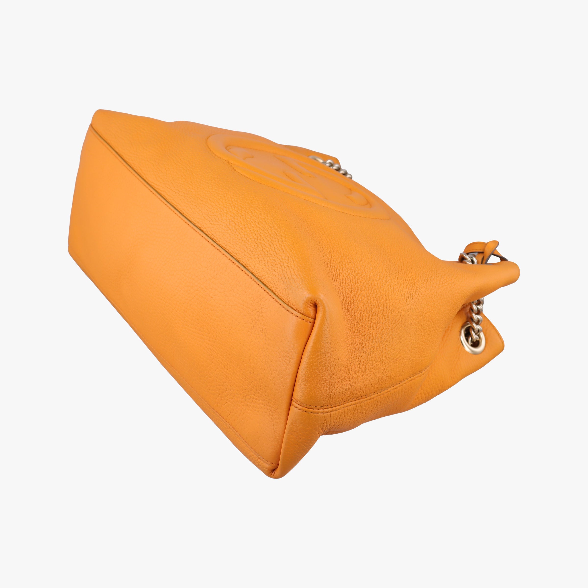 Pre-owned Gucci Soho Yellow Leather 308982 shoulderbag | stylenewstar