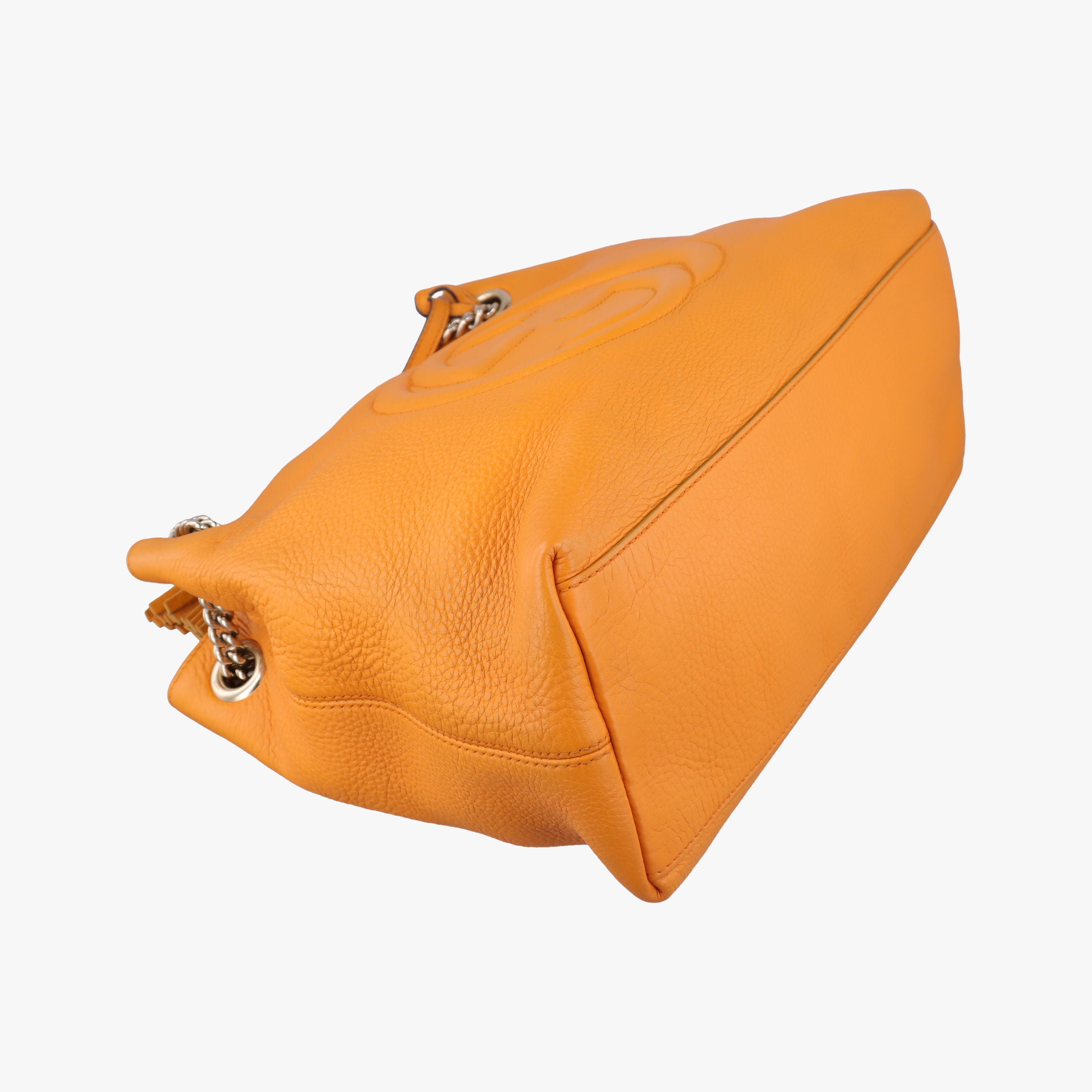 Pre-owned Gucci Soho Yellow Leather 308982 shoulderbag | stylenewstar