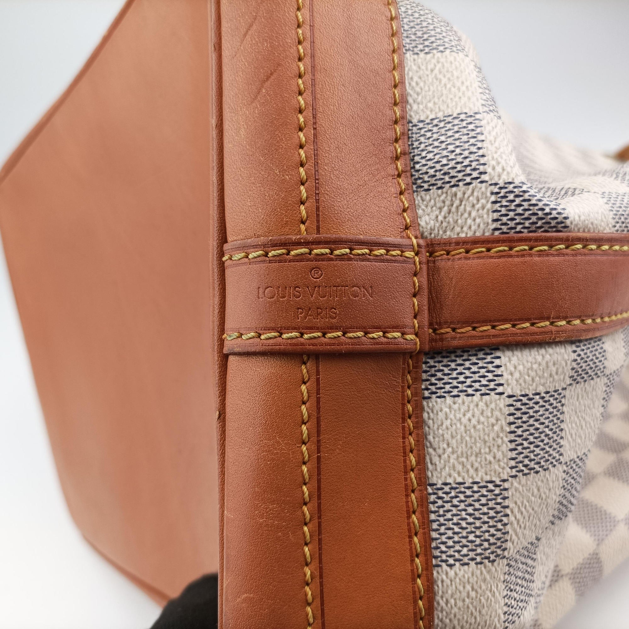 Pre-owned Louis Vuitton Noe Azur Damier Canvas N42222 shoulderbag | stylenewstar