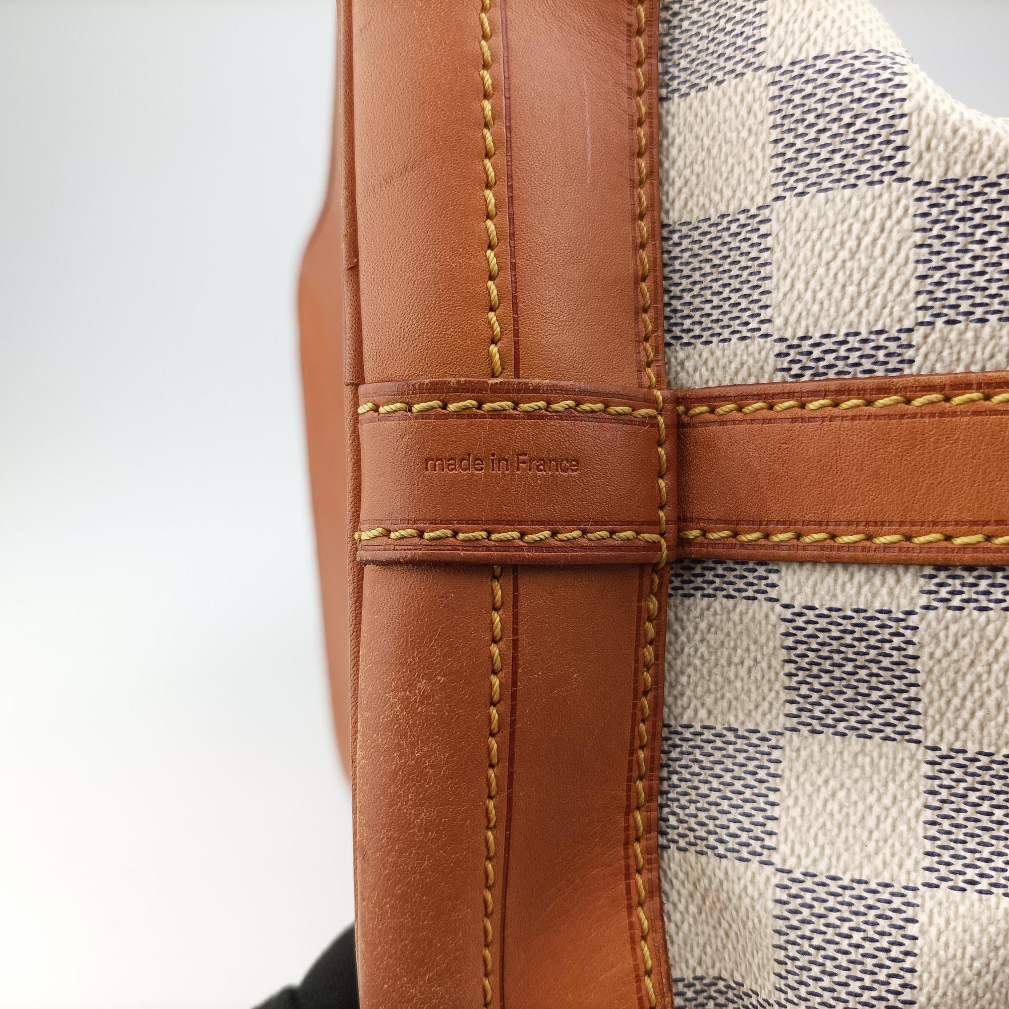 Pre-owned Louis Vuitton Noe Azur Damier Canvas N42222 shoulderbag | stylenewstar