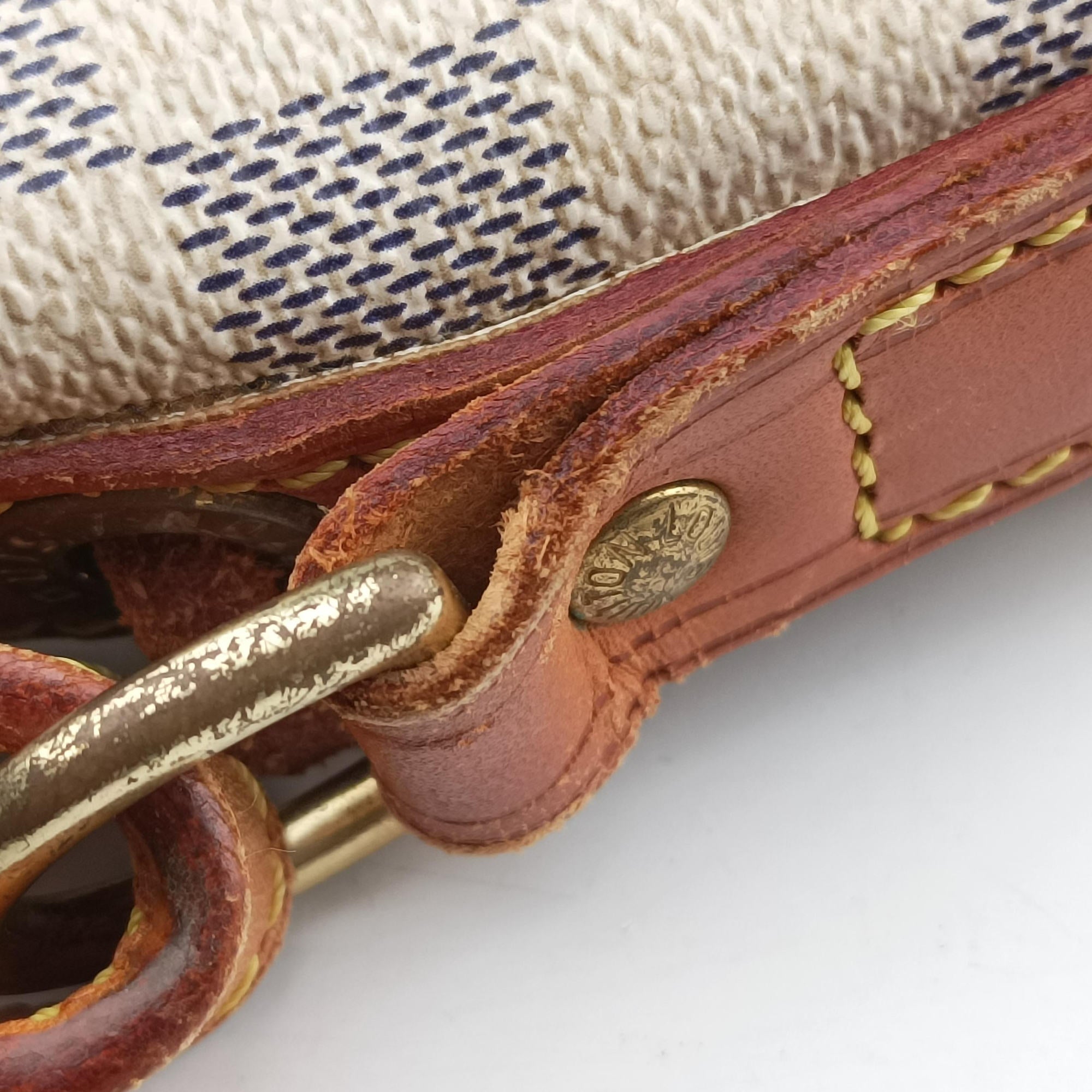 Pre-owned Louis Vuitton Noe Azur Damier Canvas N42222 shoulderbag | stylenewstar