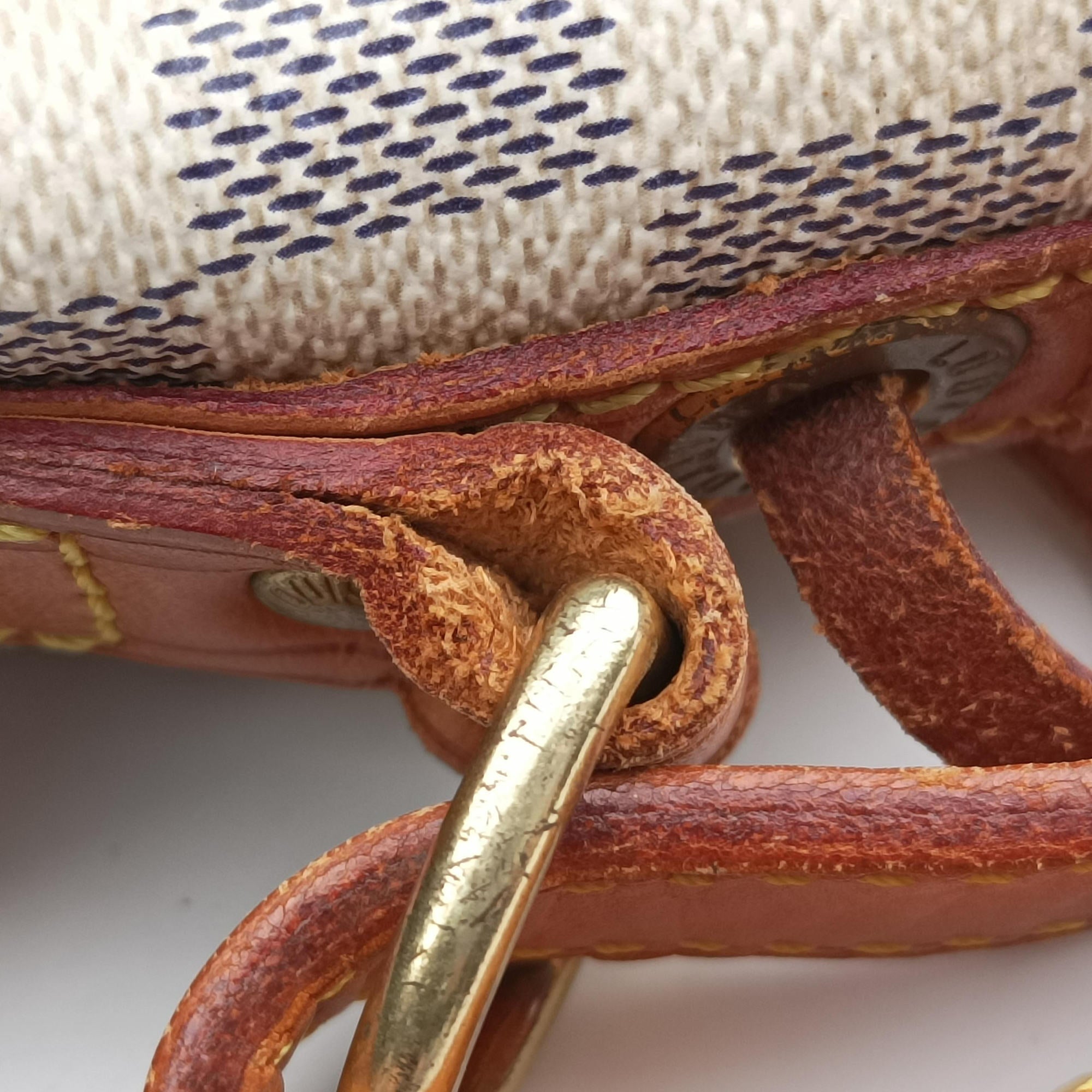 Pre-owned Louis Vuitton Noe Azur Damier Canvas N42222 shoulderbag | stylenewstar