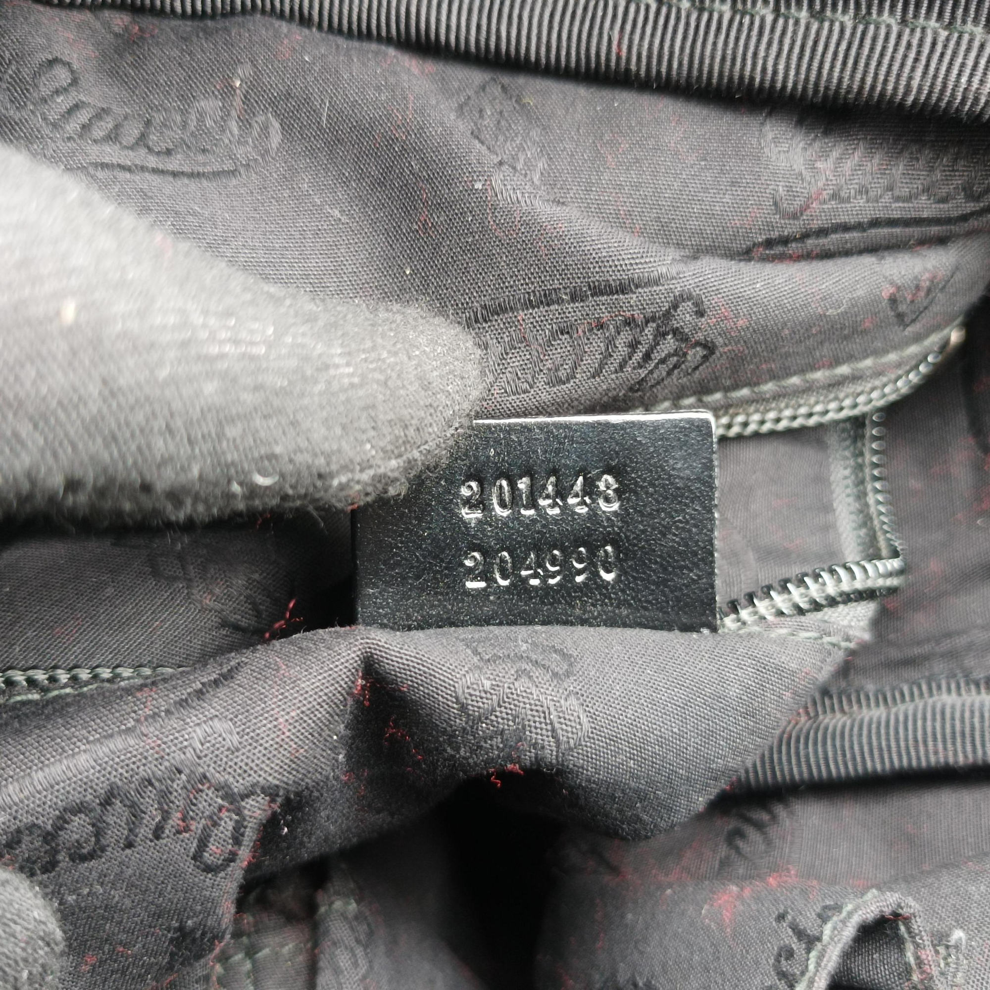 Secondhand Gucci GG Imprime Messenger Black PVC coated canvas 201448 shoulderbag | stylenewstar