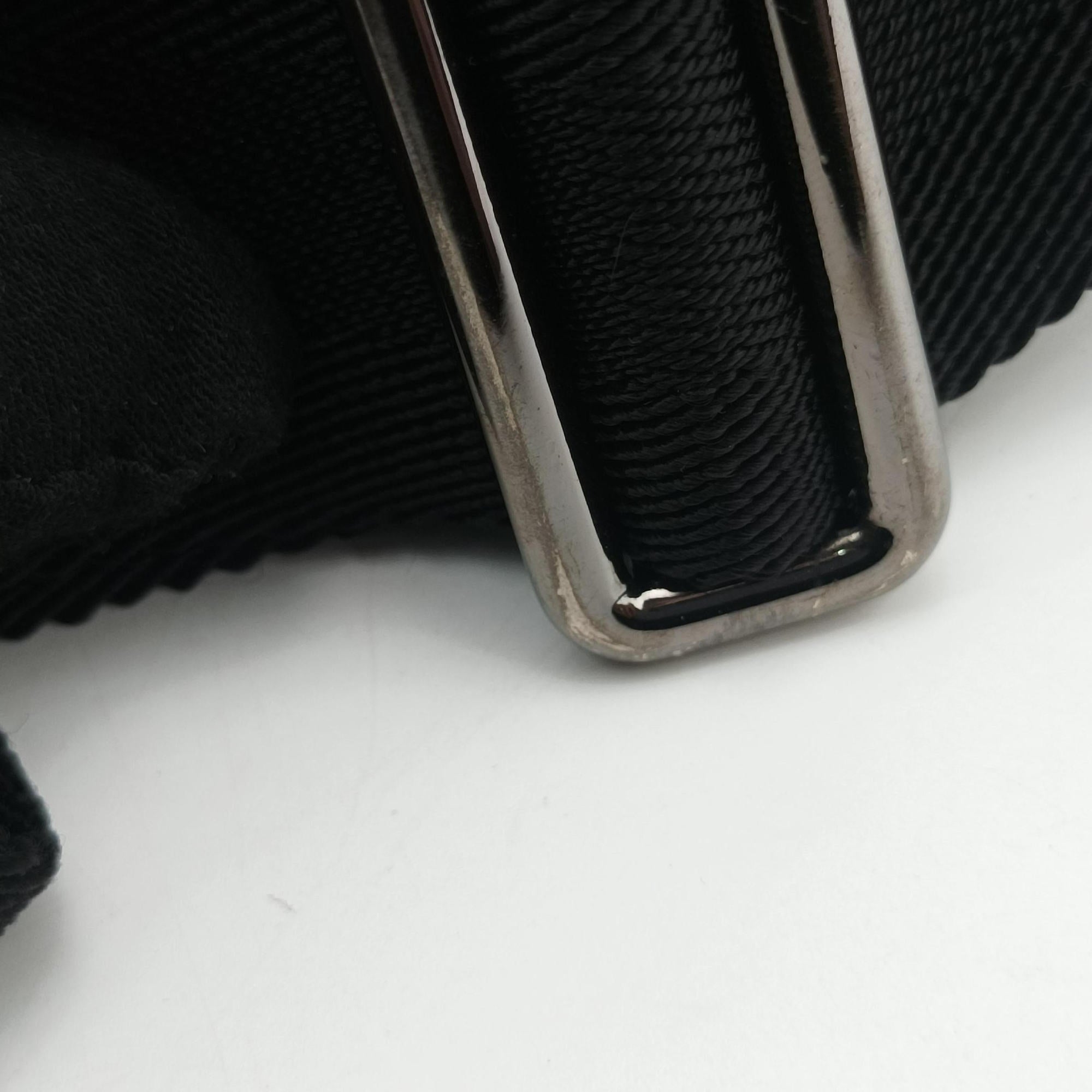 Secondhand Gucci GG Imprime Messenger Black PVC coated canvas 201448 shoulderbag | stylenewstar