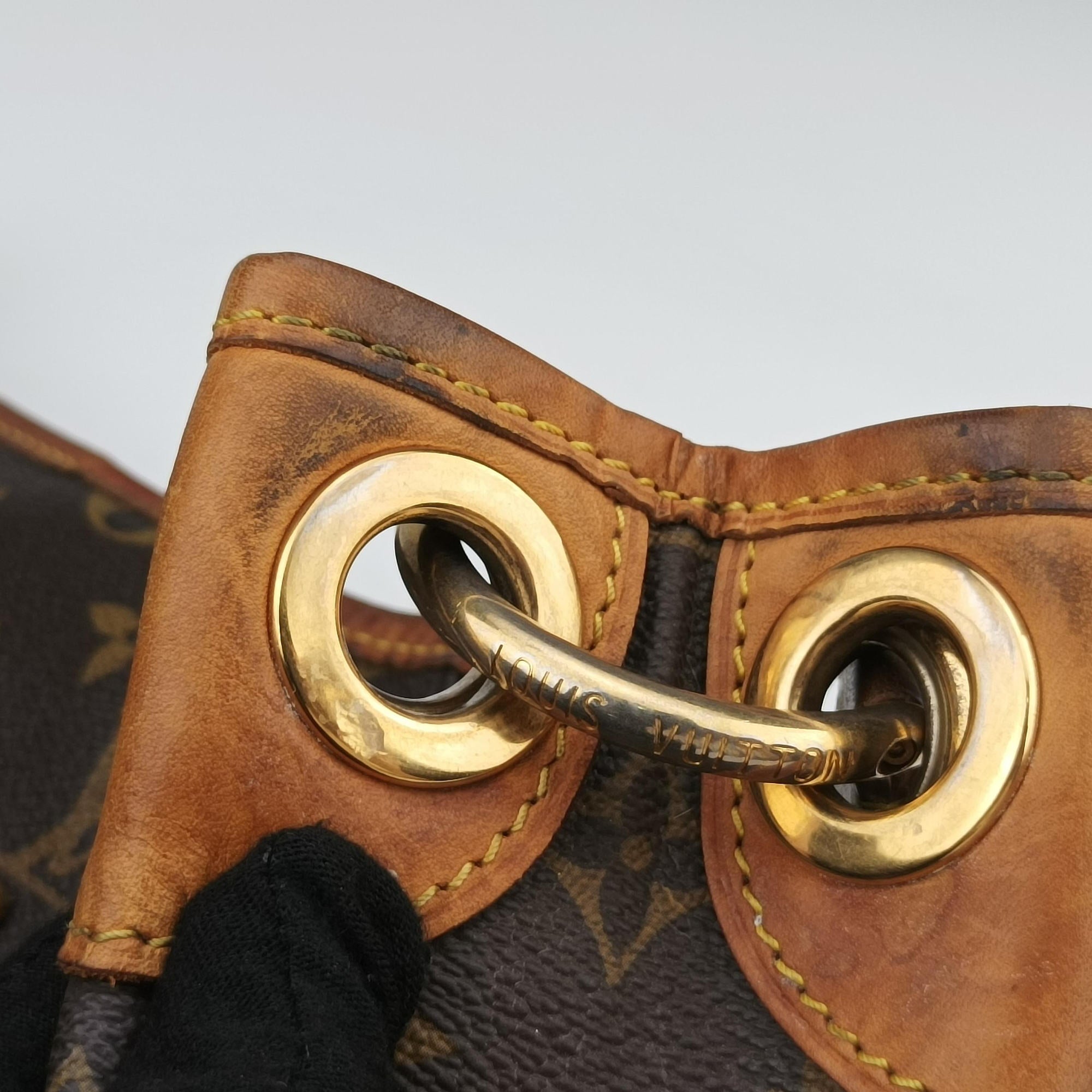 Pre-owned Louis Vuitton GALLIERA PM Brown Monogram Canvas M56382 shoulderbag | stylenewstar